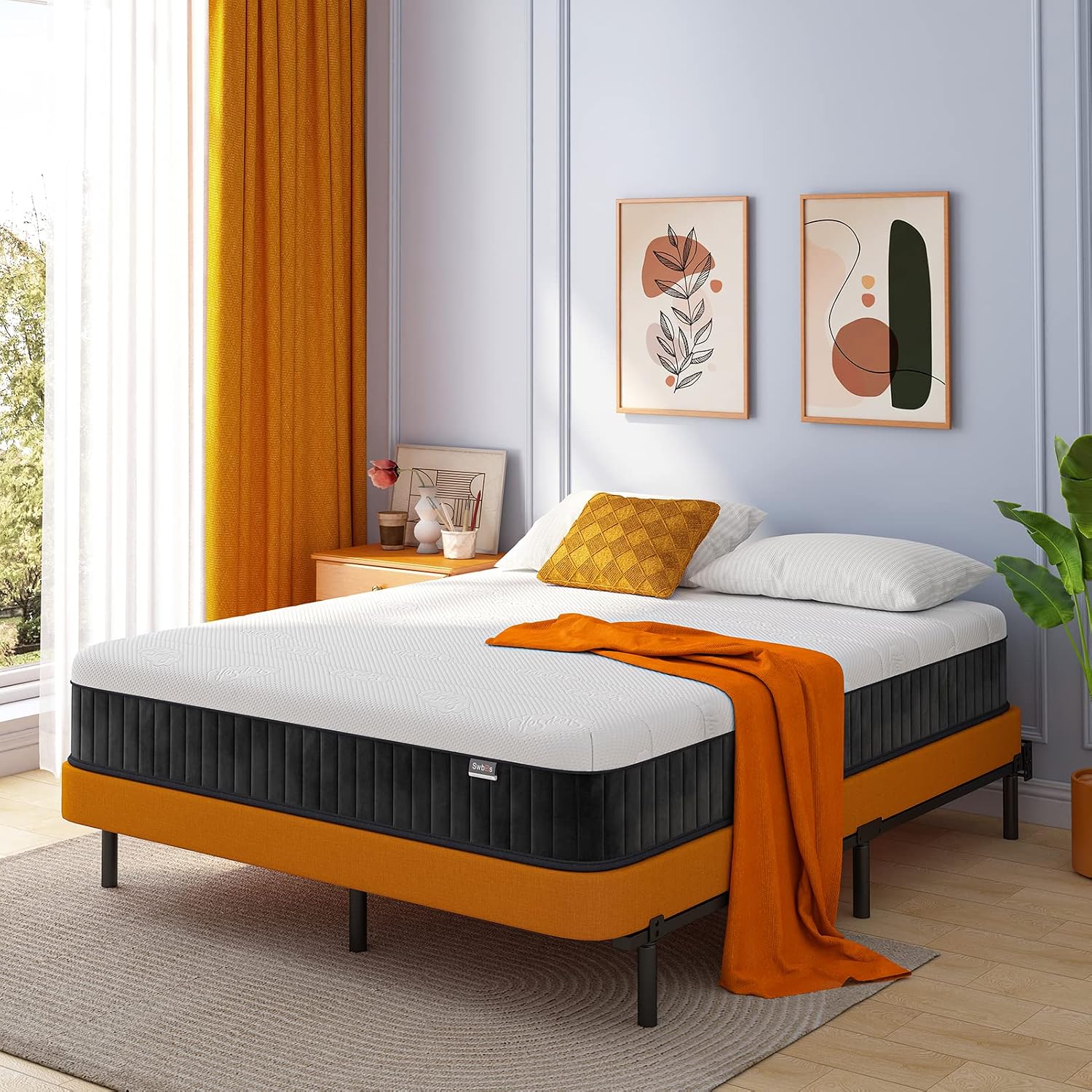 Memory Foam Mattress - Double 10 inch Plush