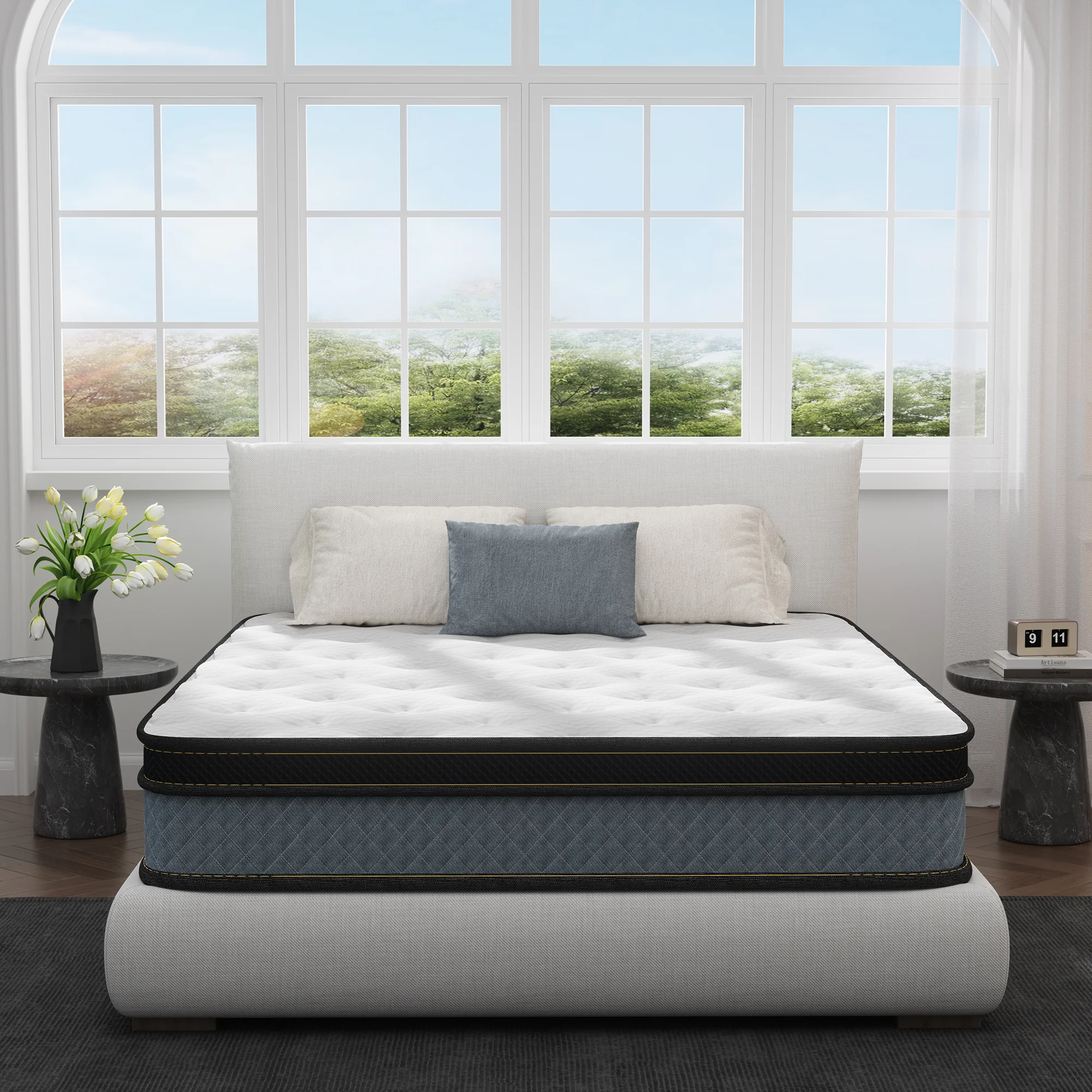Memory Foam Mattress - Double 10 inch Plush
