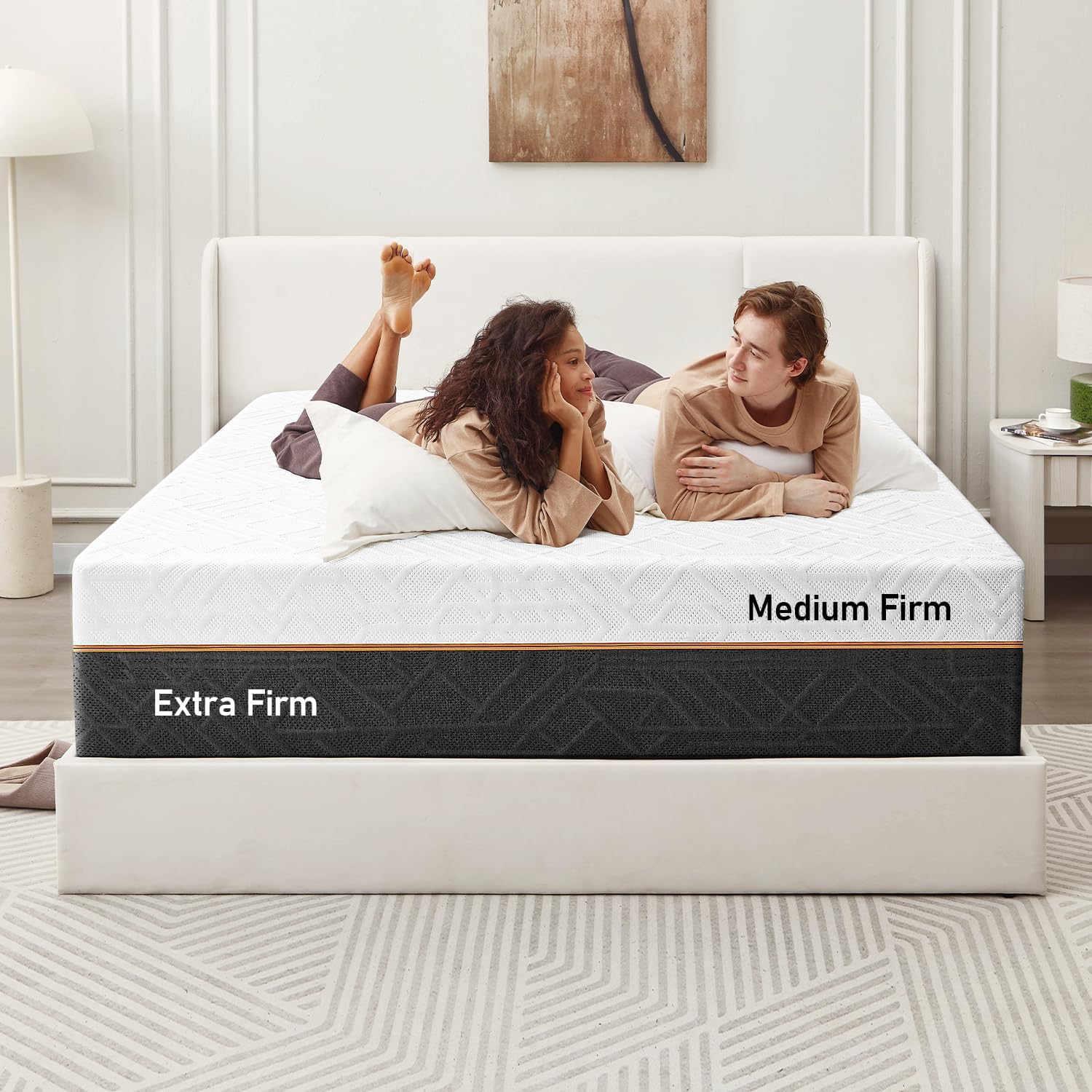Memory Foam Mattress - Double 12 inch Firm Support