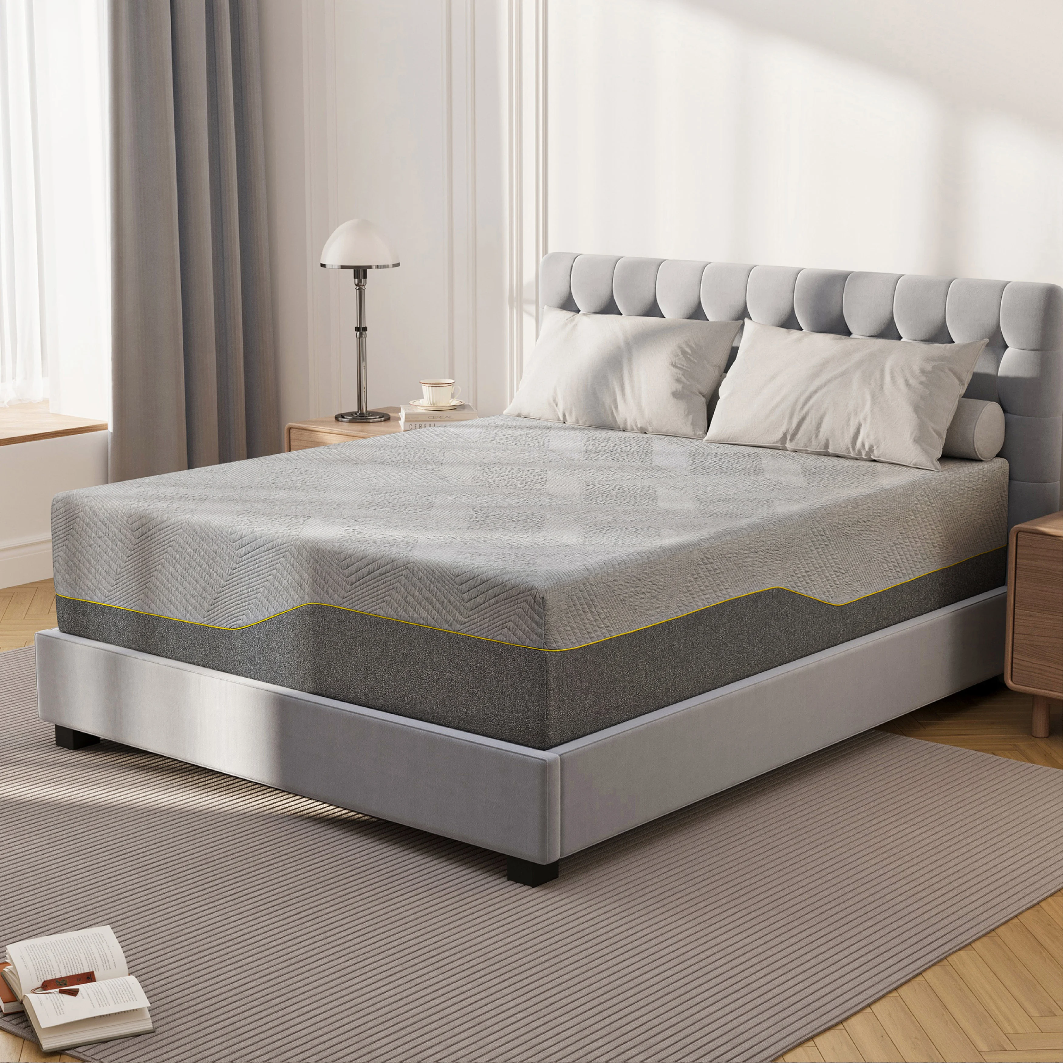 Memory Foam Mattress - Double 14 inch Eco-friendly