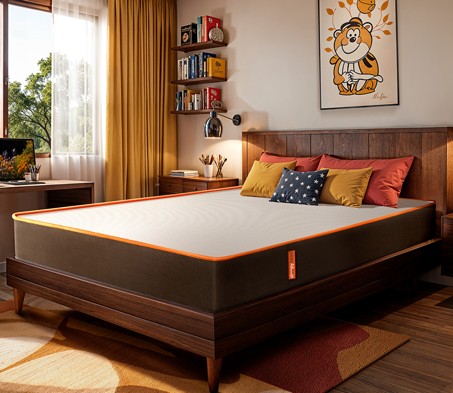 Memory Foam Mattress - Double 6 inch Firm Support