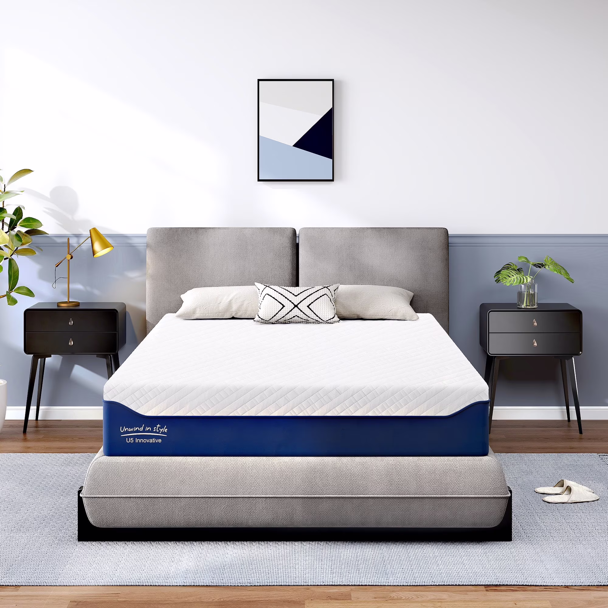 Memory Foam Mattress - Full 12 inch Hypoallergenic