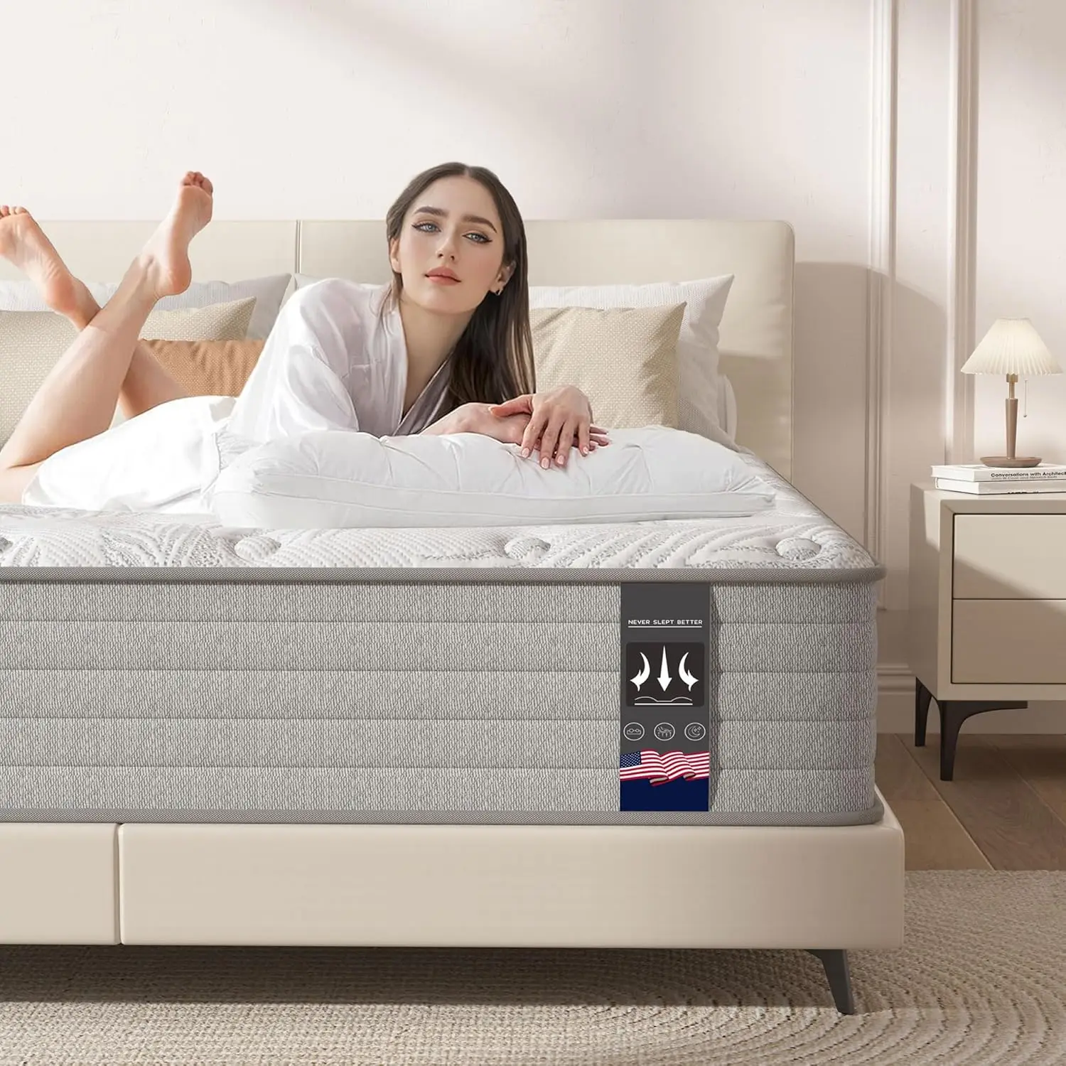 Memory Foam Mattress - Full 12 inch Medium Firm