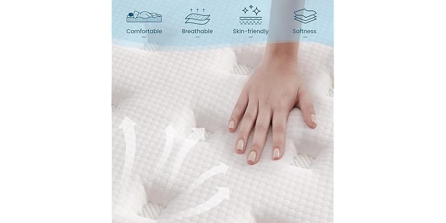 Memory Foam Mattress - Full 14 inch Eco-friendly