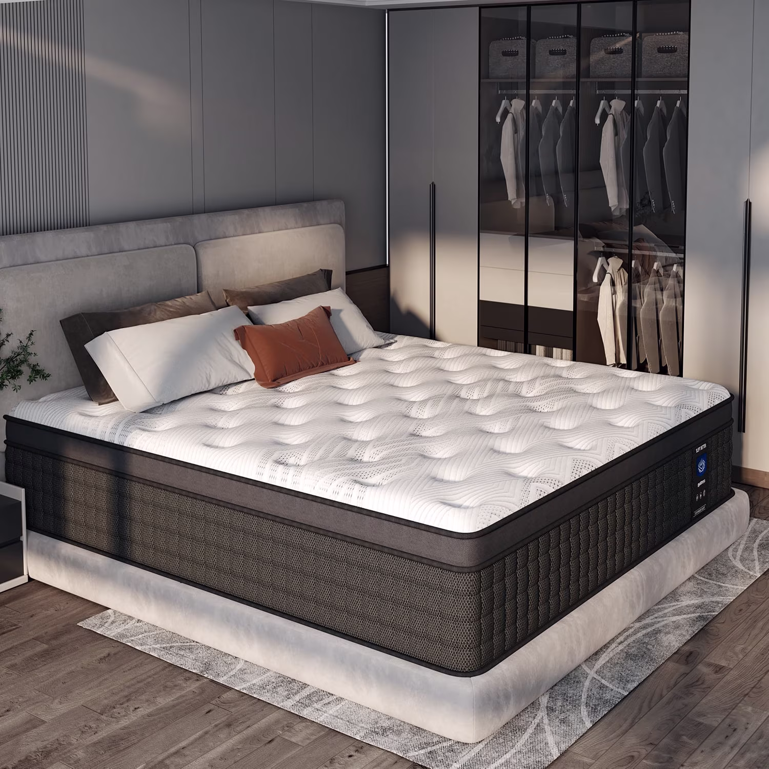 Memory Foam Mattress - Full 14 inch Firm Support