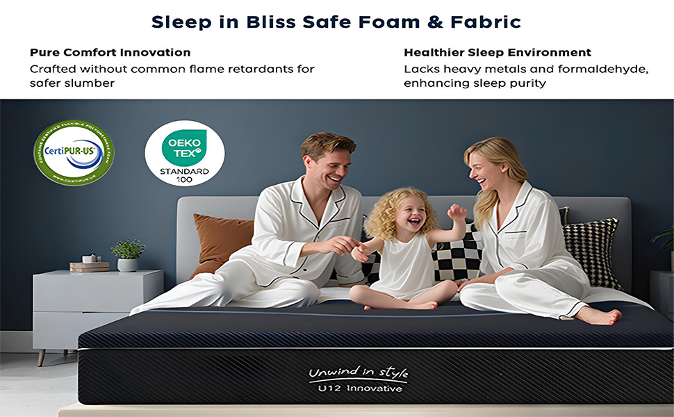 Memory Foam Mattress - Full 14 inch Plush