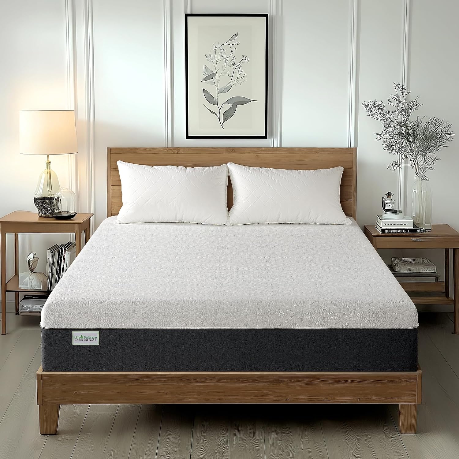 Memory Foam Mattress - Full 8 inch Hypoallergenic