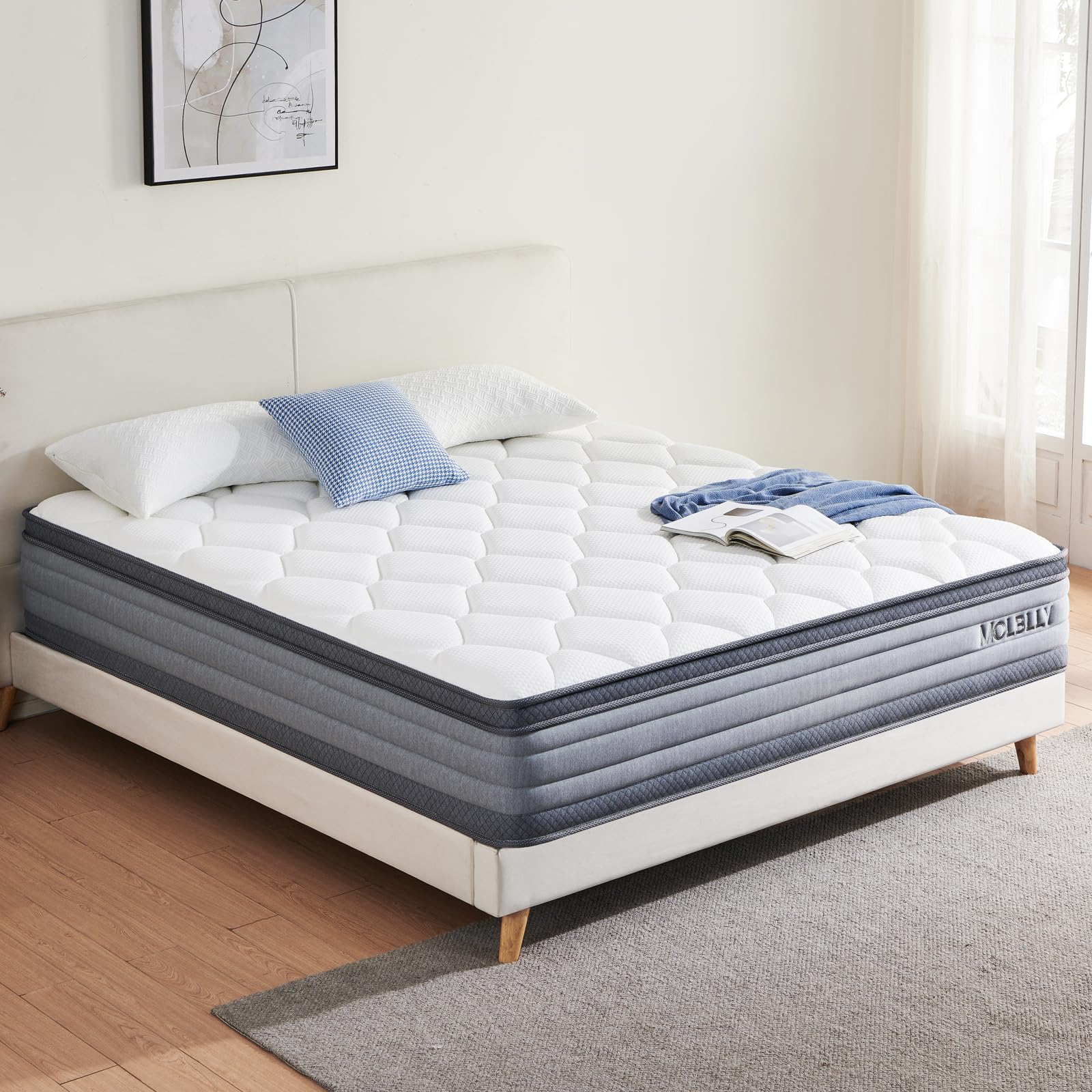 Memory Foam Mattress - King 10 inch Cooling