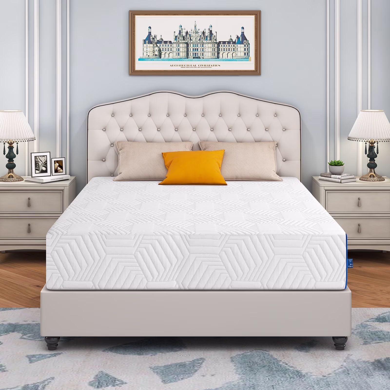 Memory Foam Mattress - King 10 inch Eco-friendly
