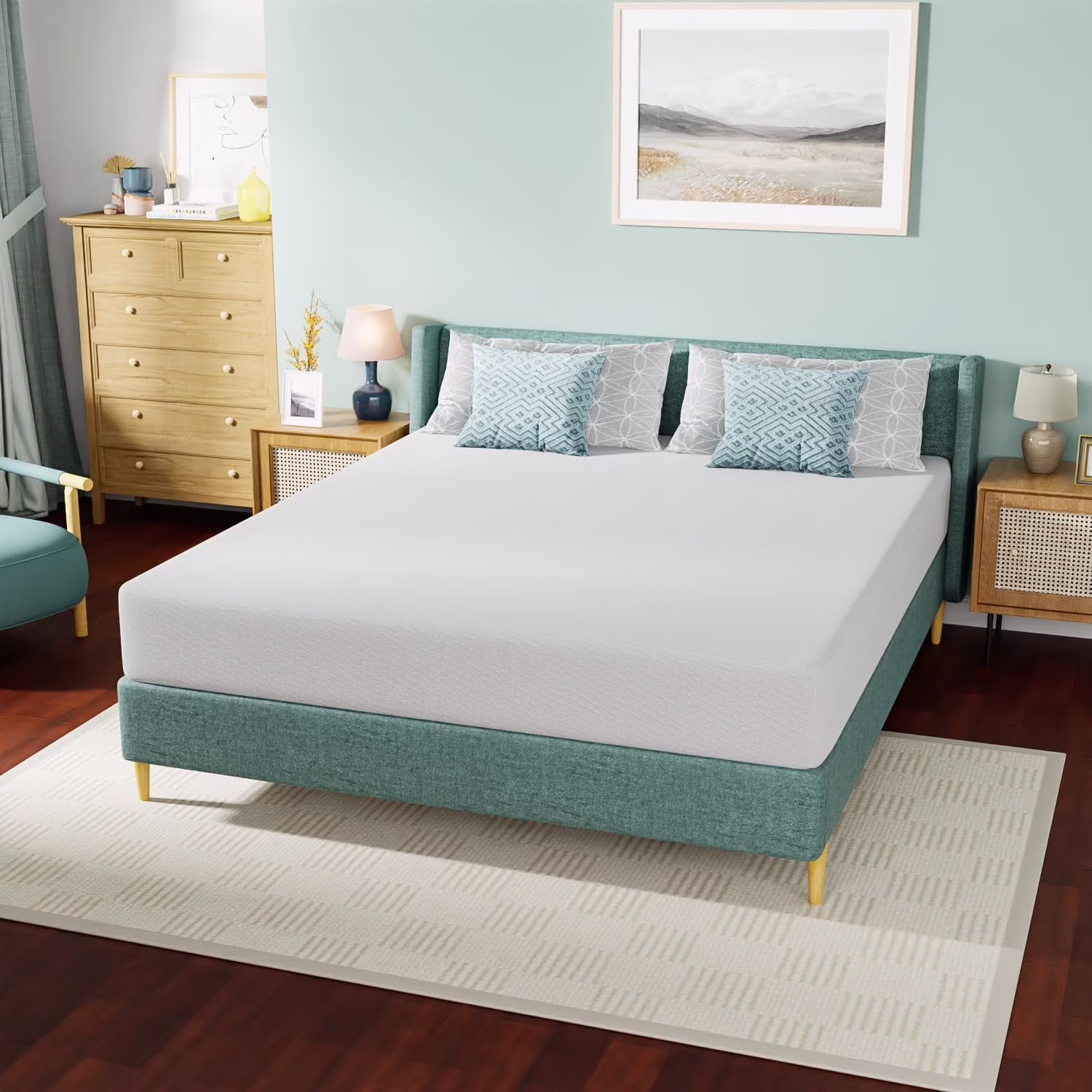 Memory Foam Mattress - King 10 inch Medium Firm