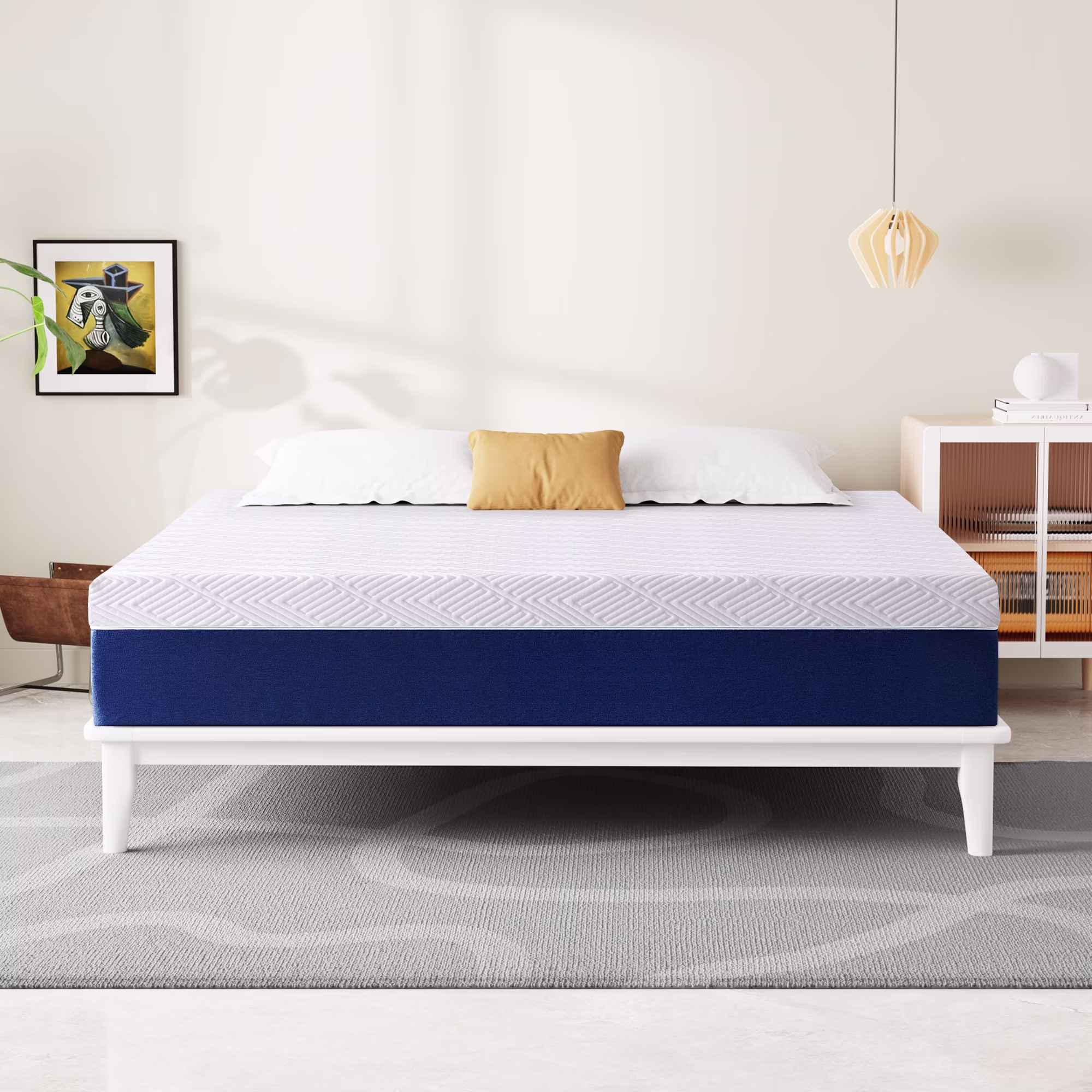 Memory Foam Mattress - King 12 inch Medium Firm