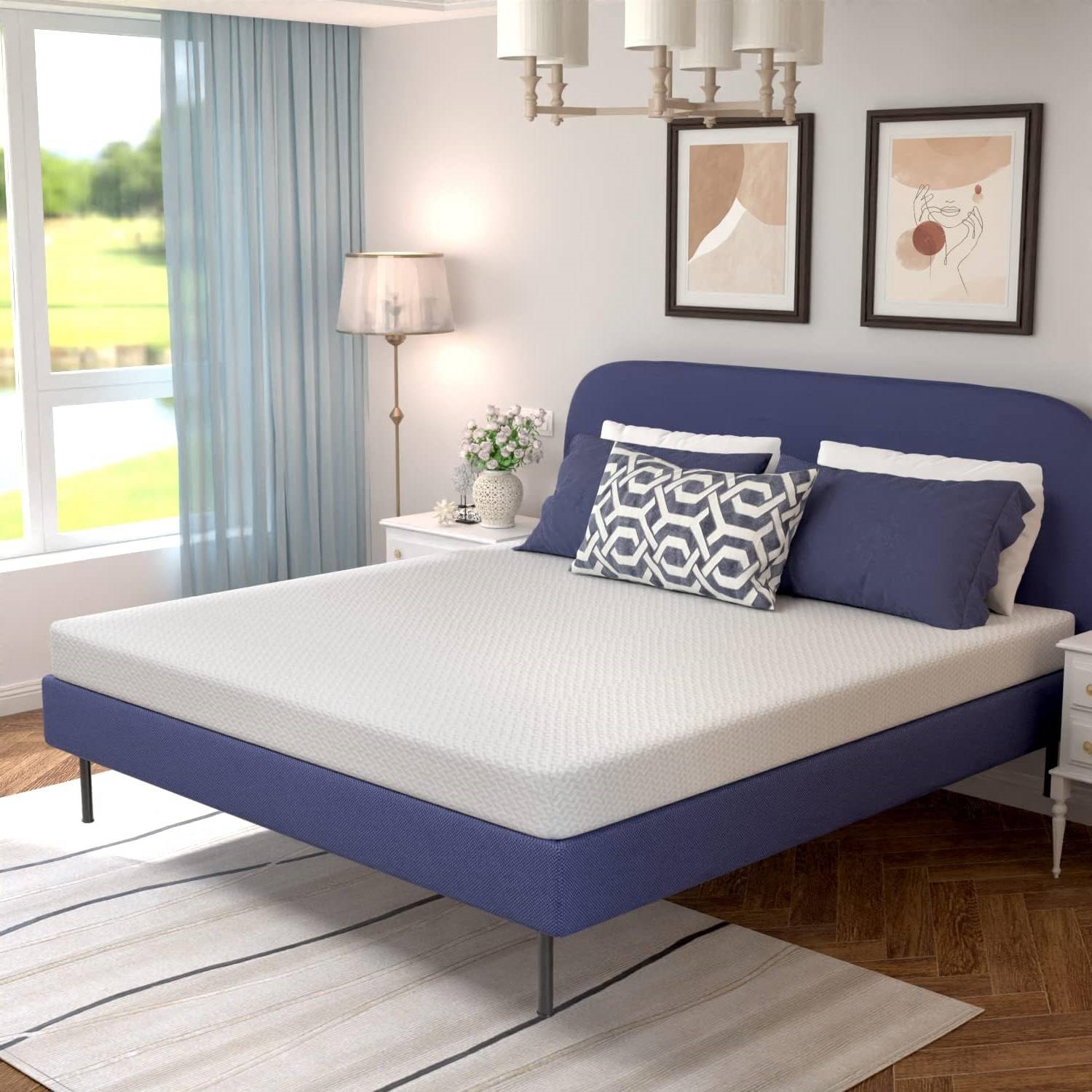 Memory Foam Mattress - King 6 inch Cooling
