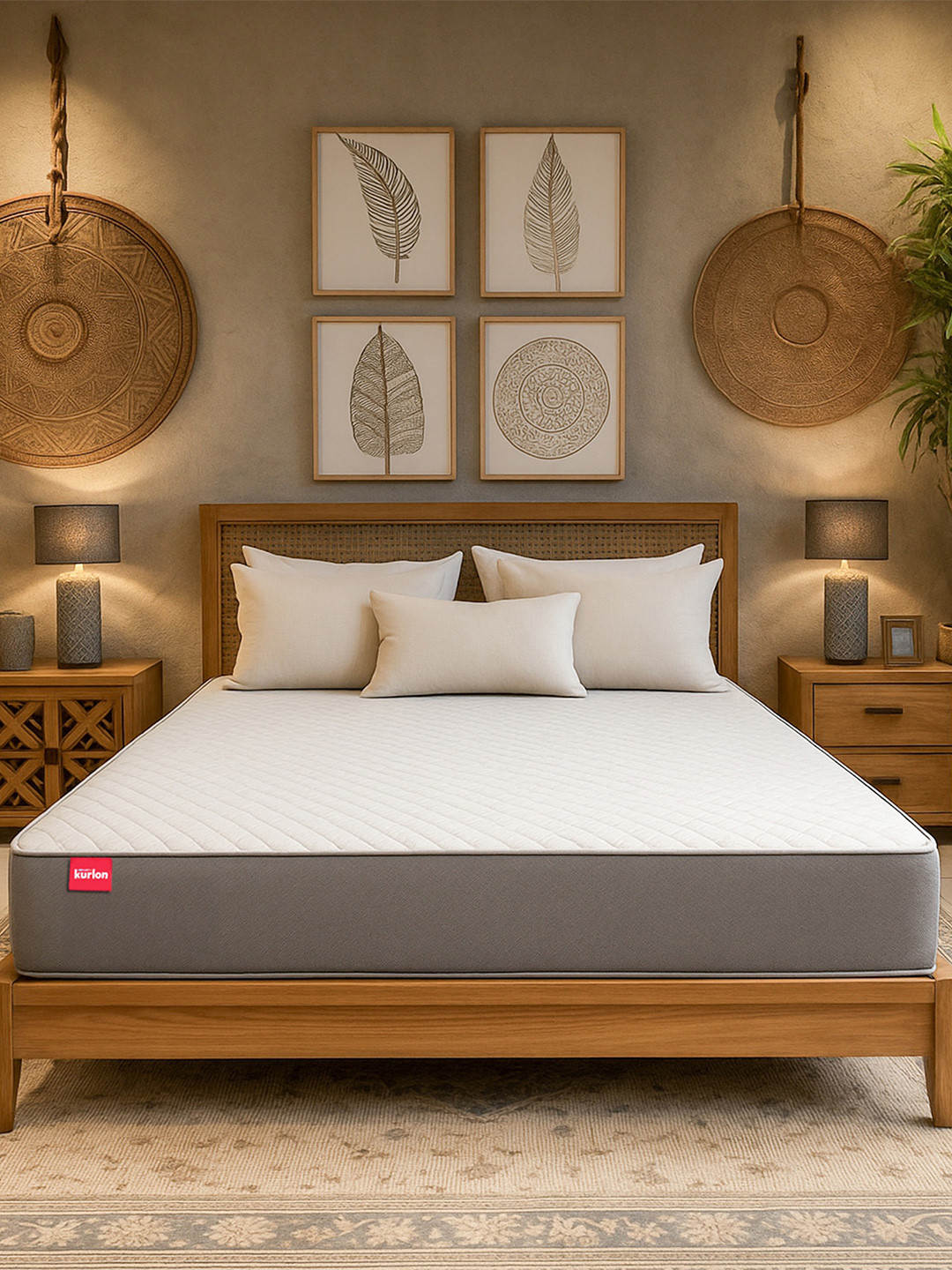 Memory Foam Mattress - King 8 inch Plush