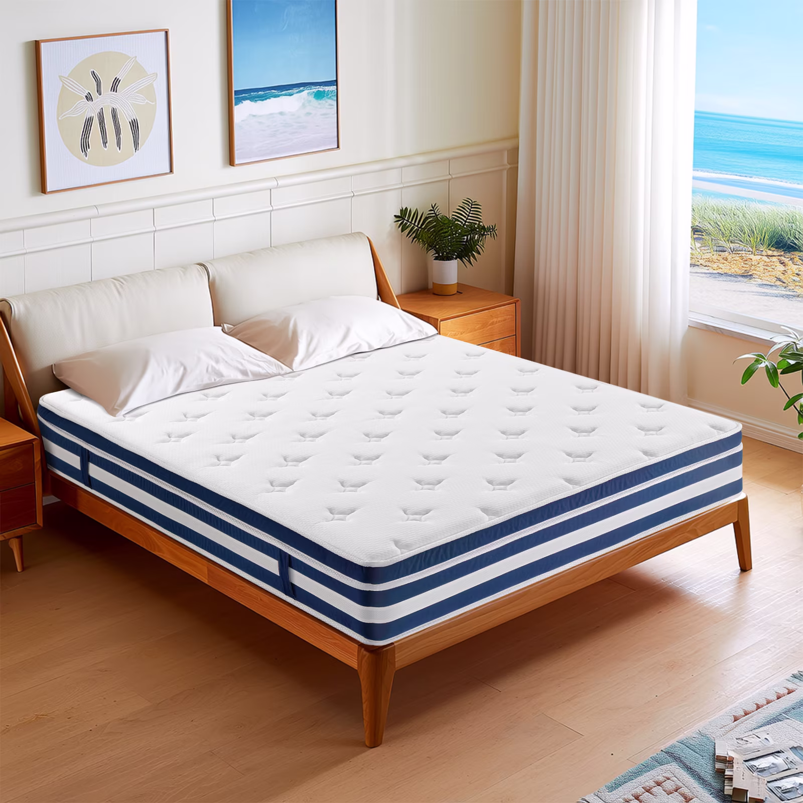 Memory Foam Mattress - Queen 10 inch Cooling