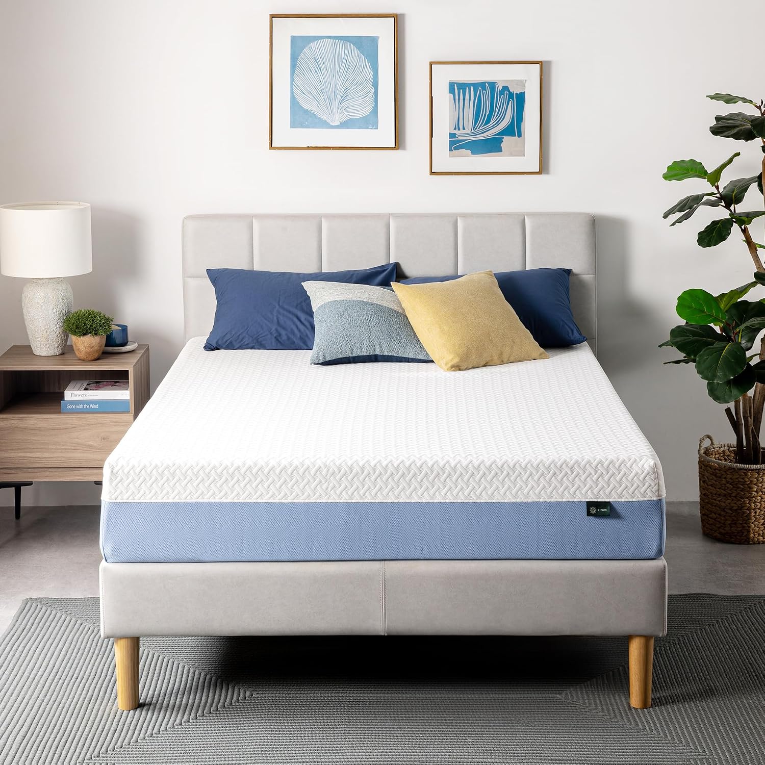 Memory Foam Mattress - Queen 10 inch Eco-friendly