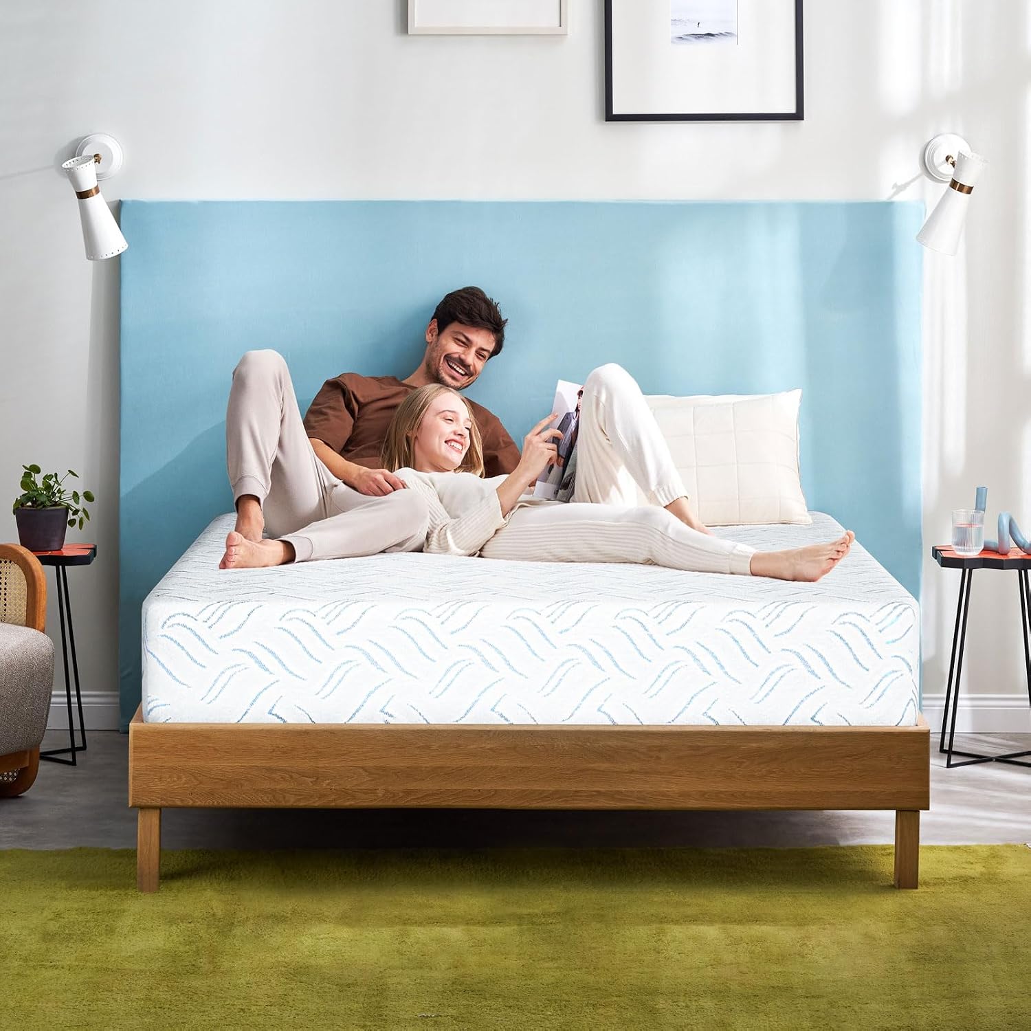 Memory Foam Mattress - Queen 10 inch Medium Firm