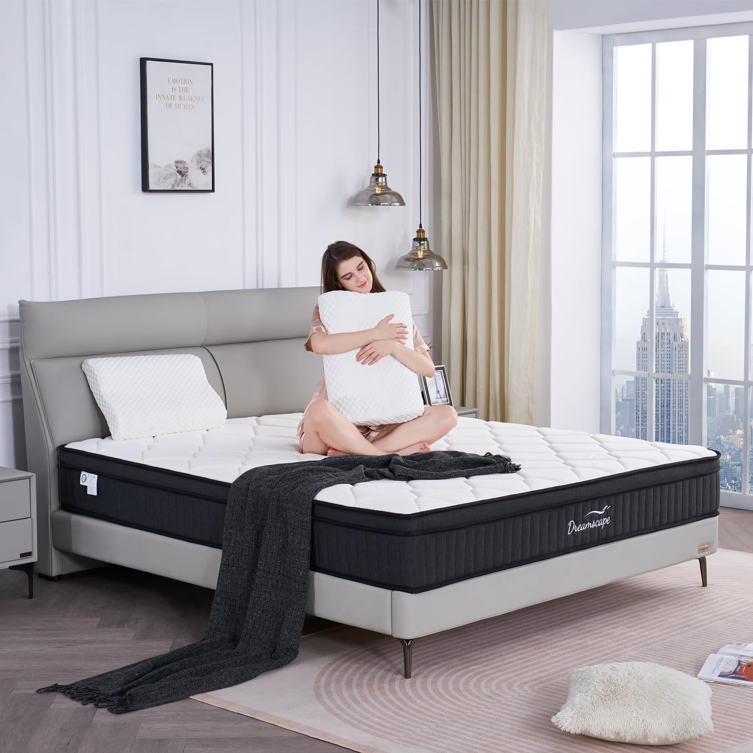 Memory Foam Mattress - Queen 10 inch Plush