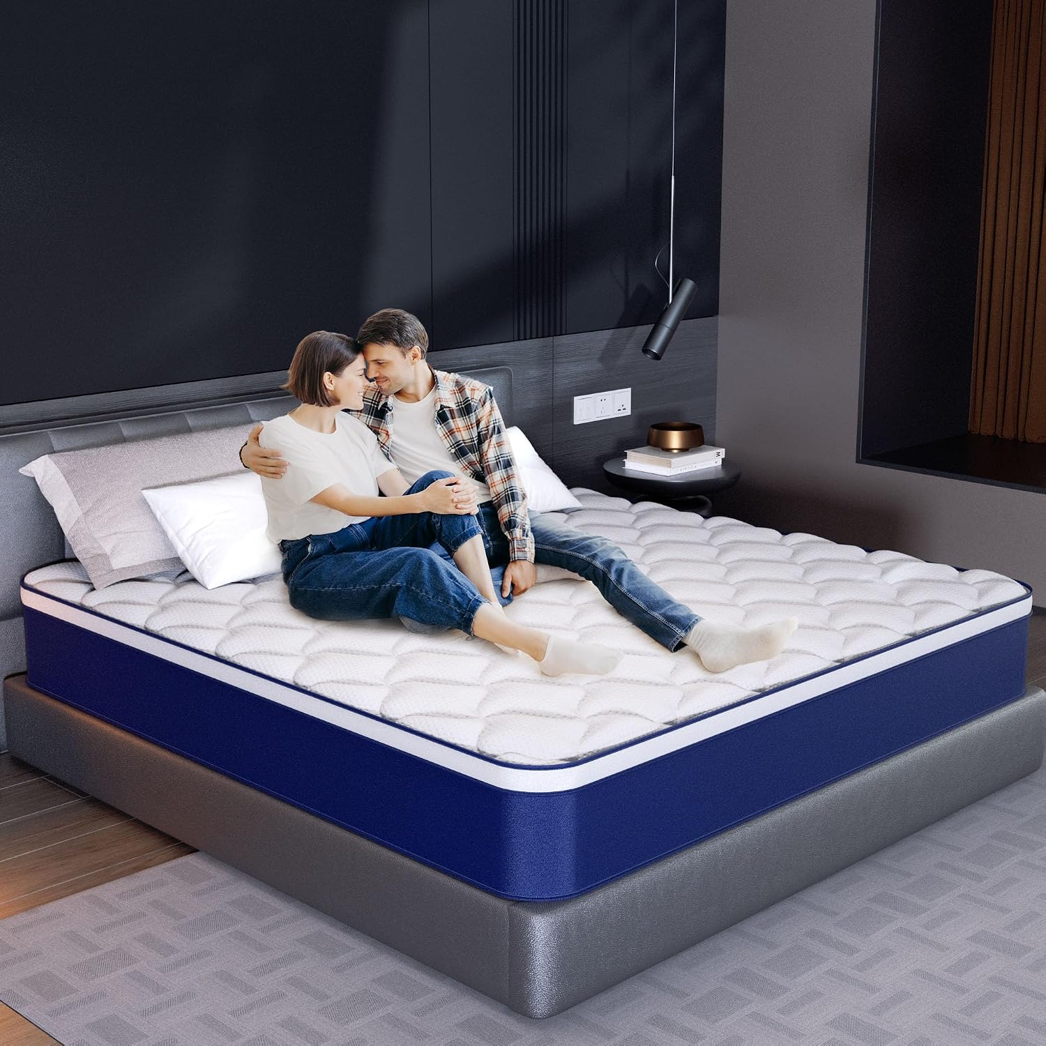 Memory Foam Mattress - Queen 10 inch Plush