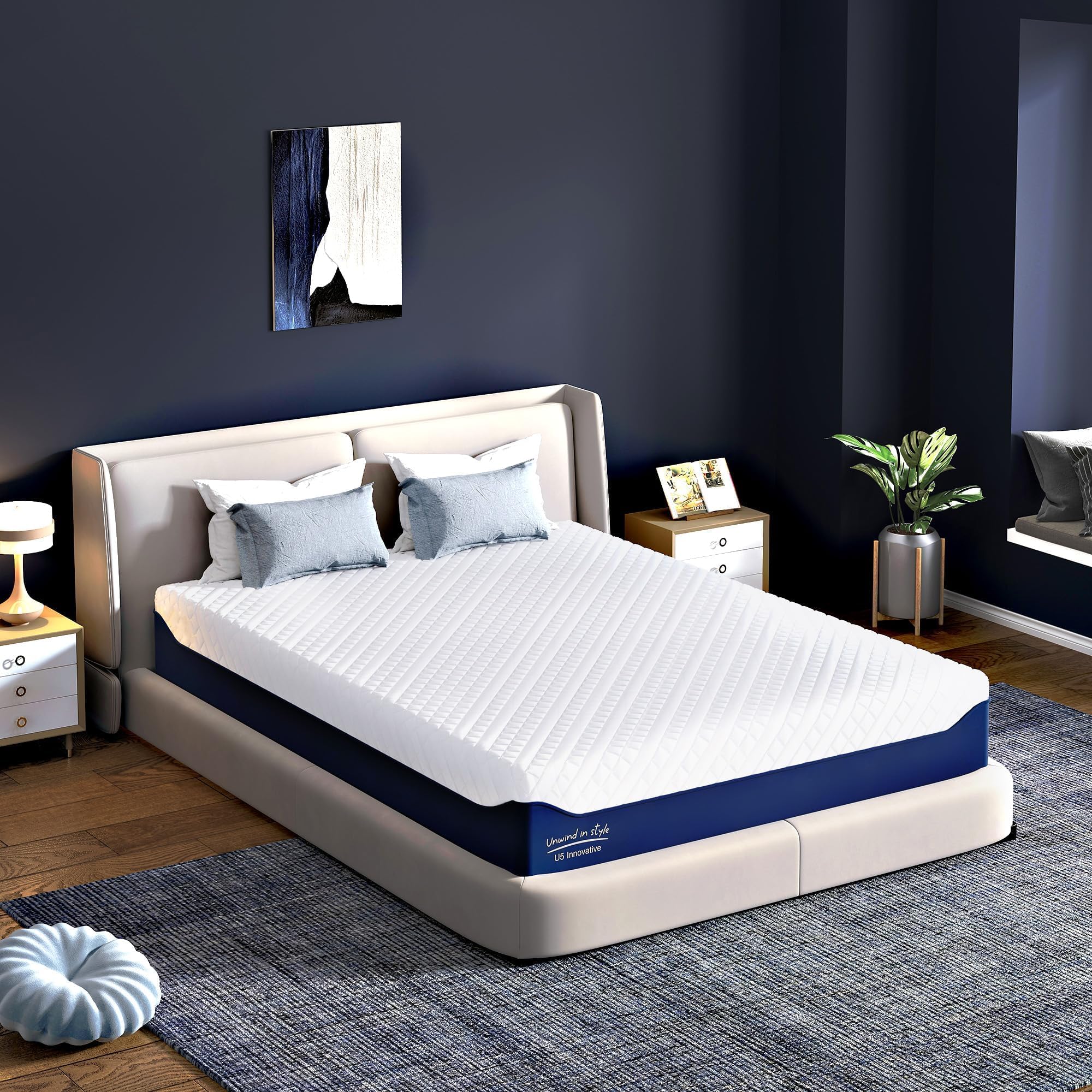 Memory Foam Mattress - Queen 12 inch Cooling