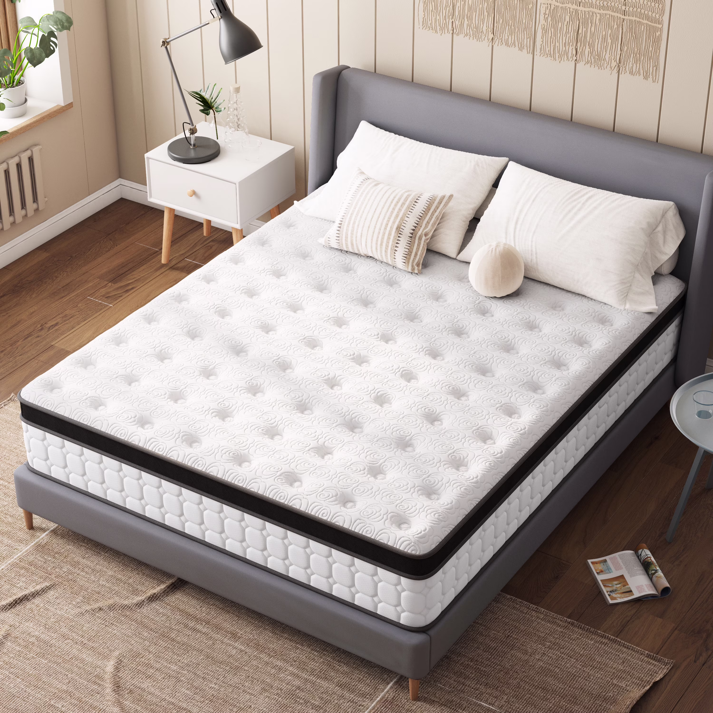 Memory Foam Mattress - Queen 12 inch Cooling