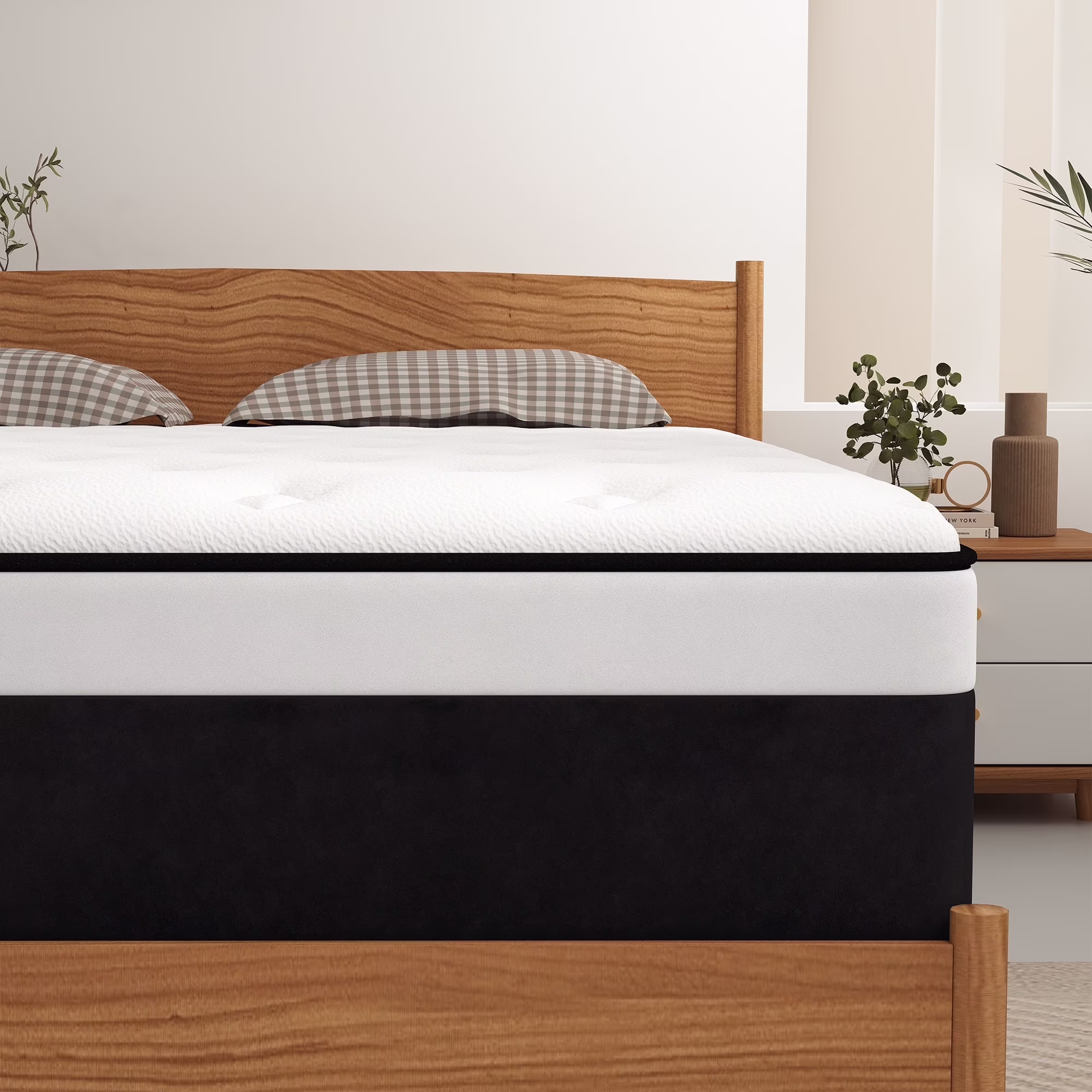 Memory Foam Mattress - Queen 12 inch Medium Firm