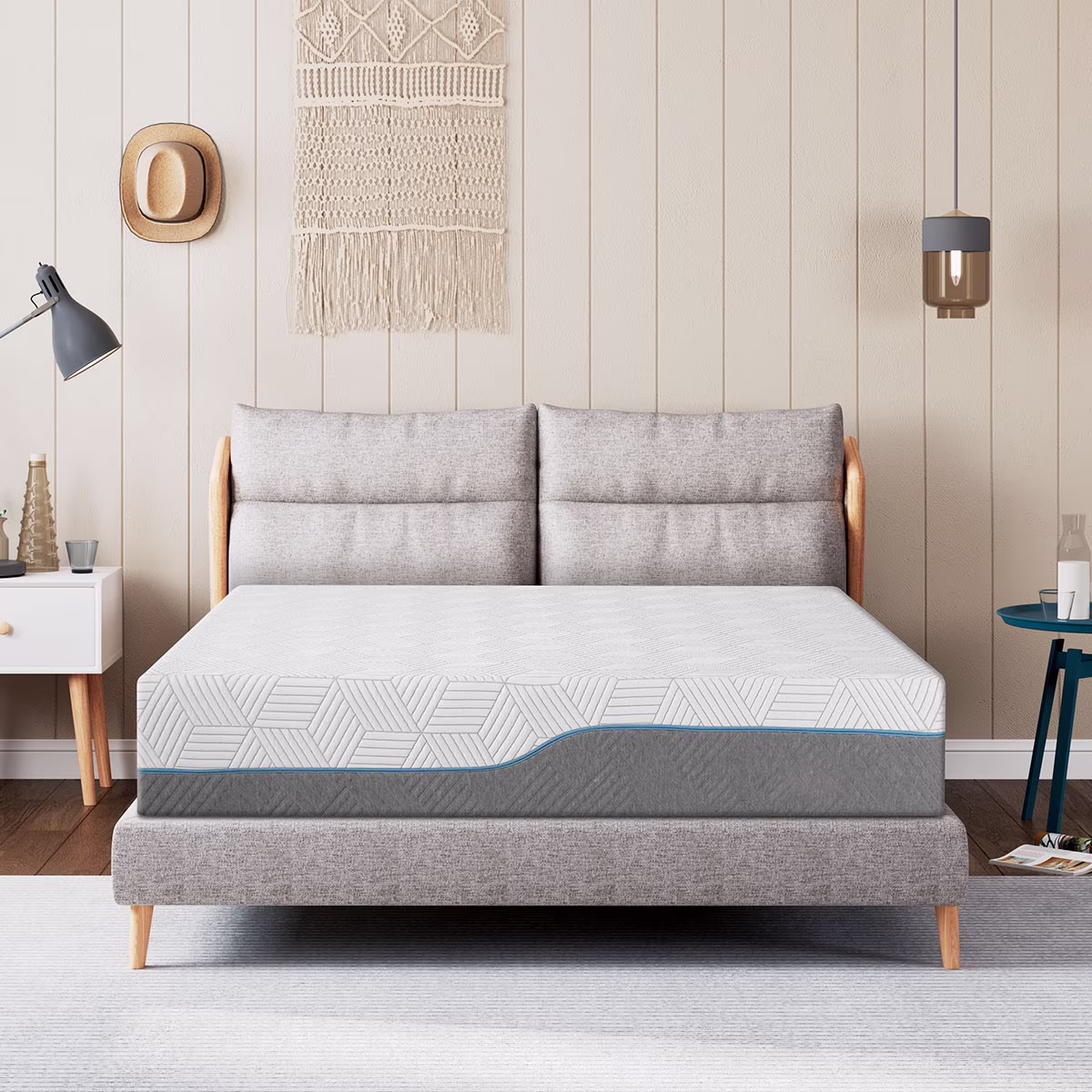 Memory Foam Mattress - Queen 14 inch Medium Firm