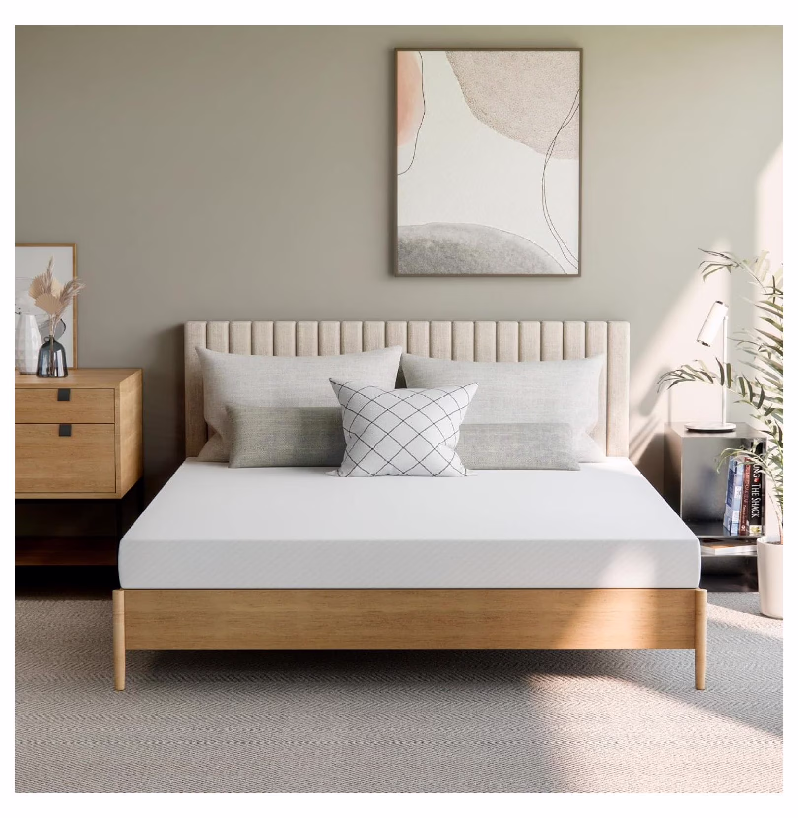 Memory Foam Mattress - Queen 6 inch Cooling
