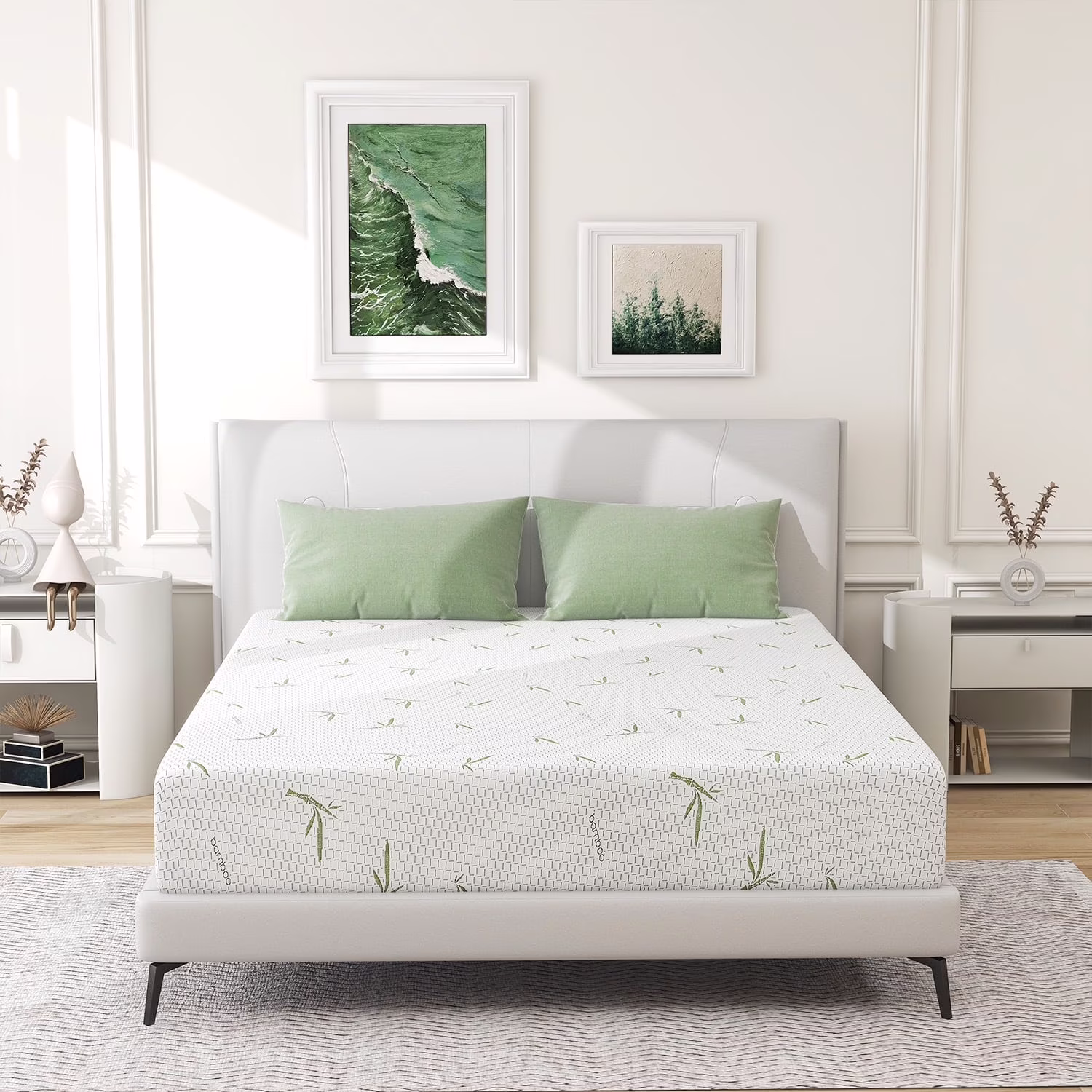 Memory Foam Mattress - Queen 6 inch Eco-friendly