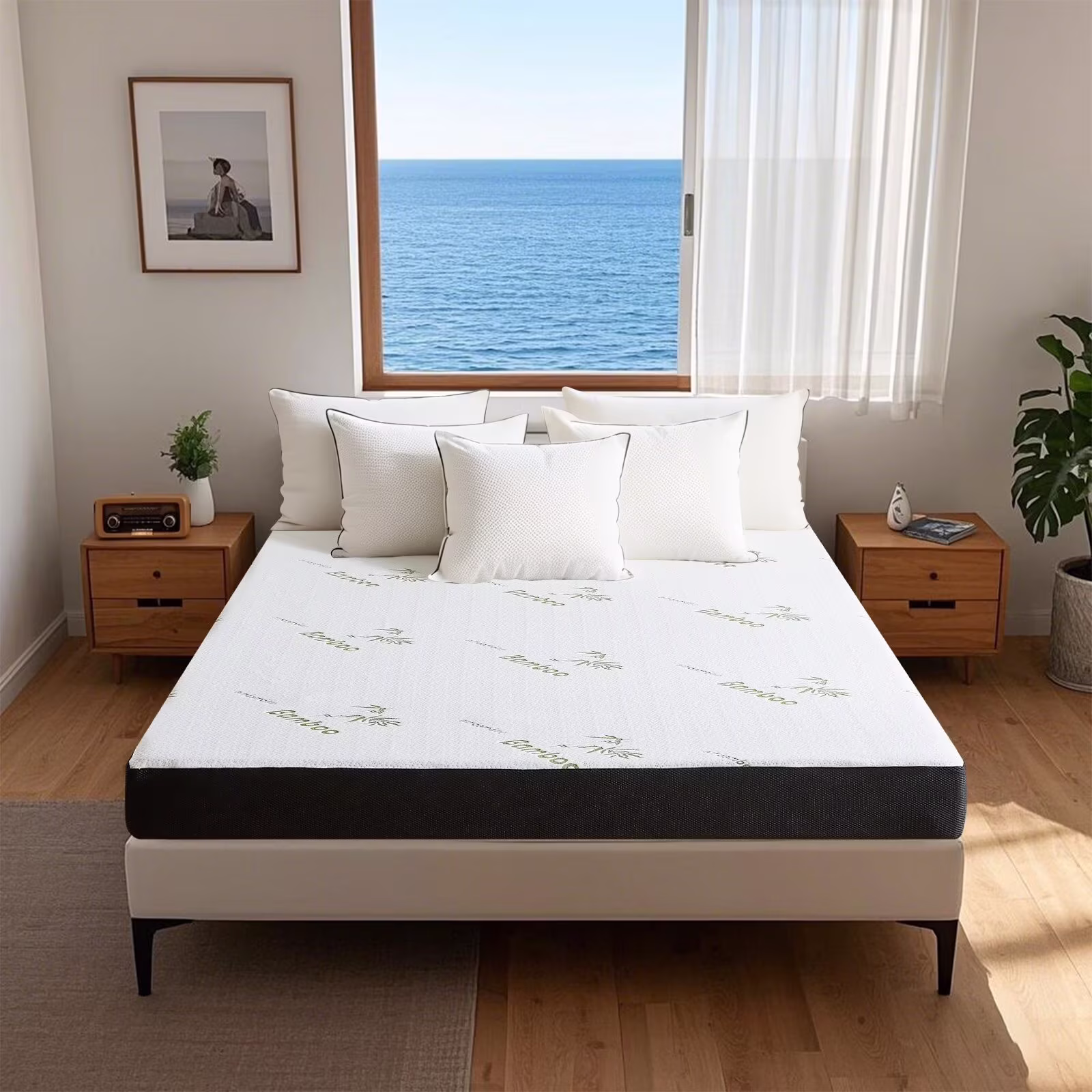 Memory Foam Mattress - Queen 6 inch Firm Support