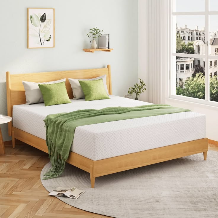 Memory Foam Mattress - Queen 8 inch Eco-friendly