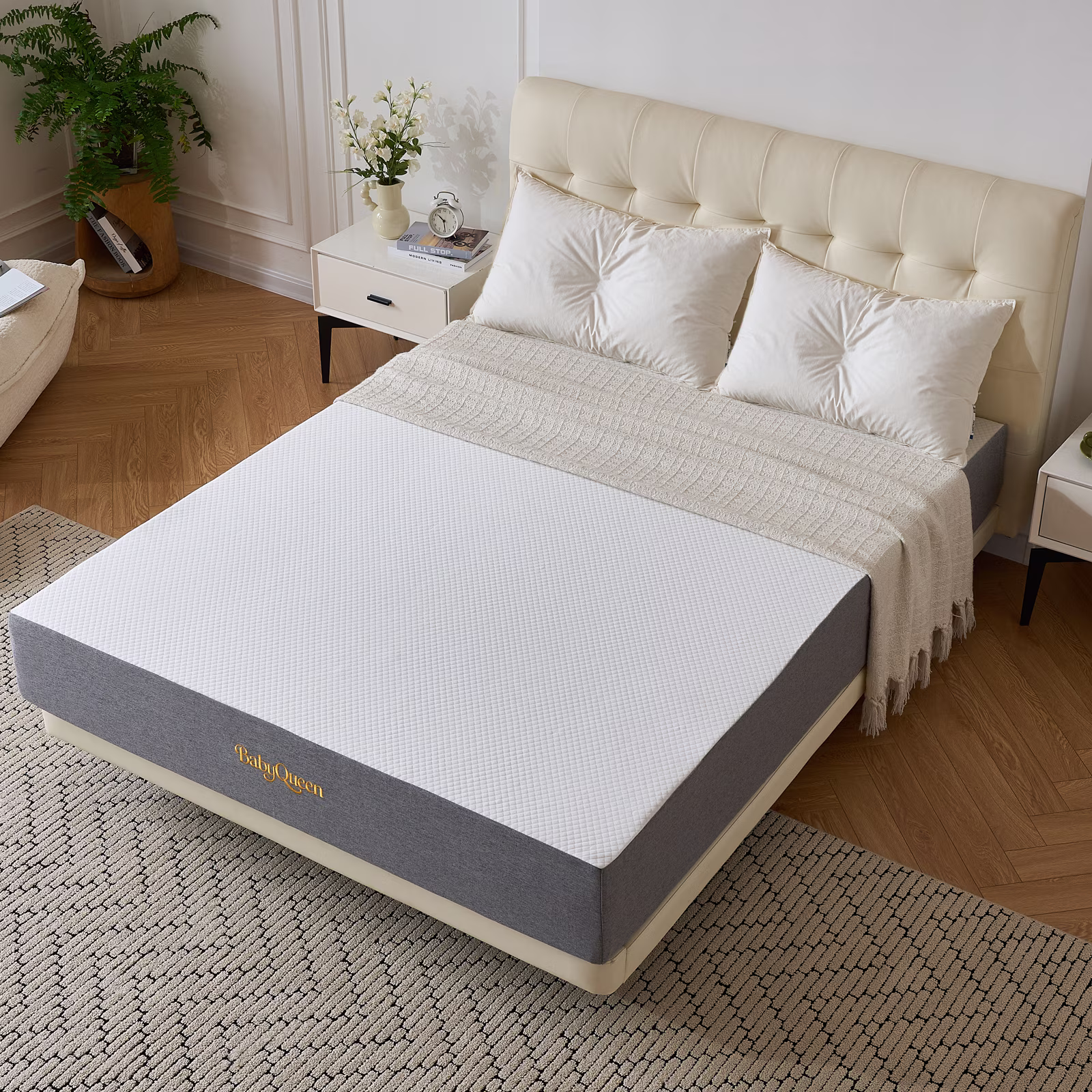 Memory Foam Mattress - Queen 8 inch Firm Support