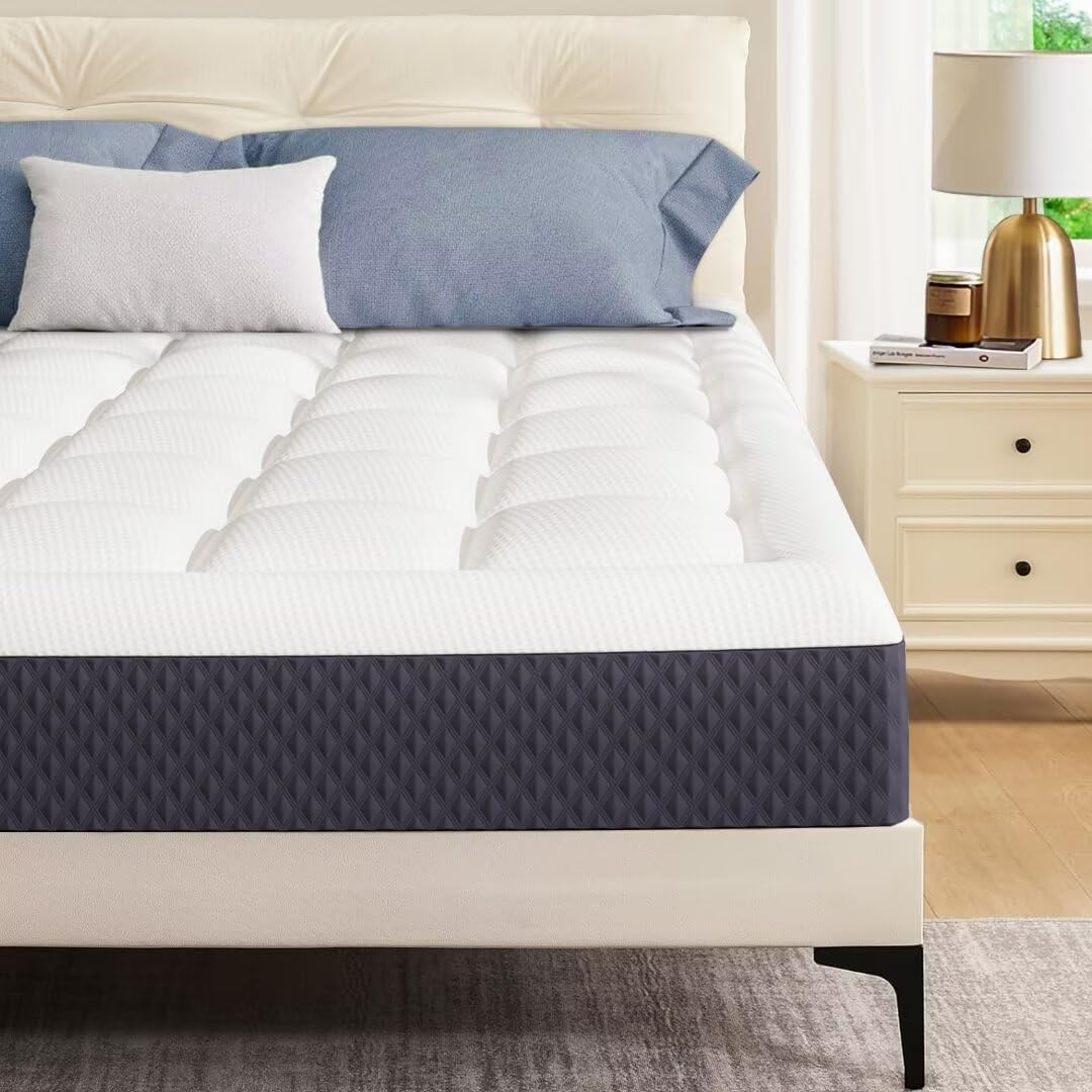 Memory Foam Mattress - Queen 8 inch Plush