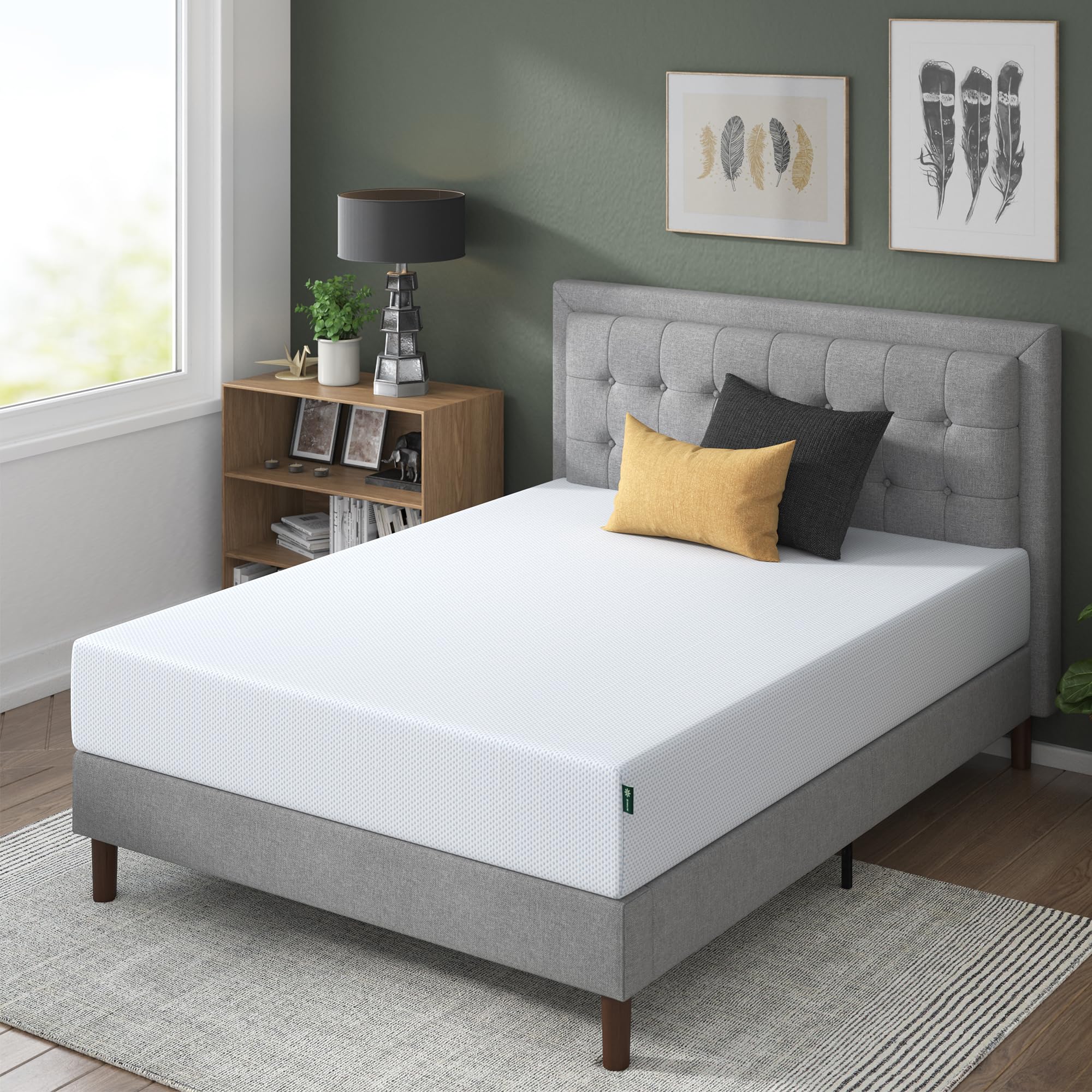 Memory Foam Mattress - Single 10 inch Hypoallergenic