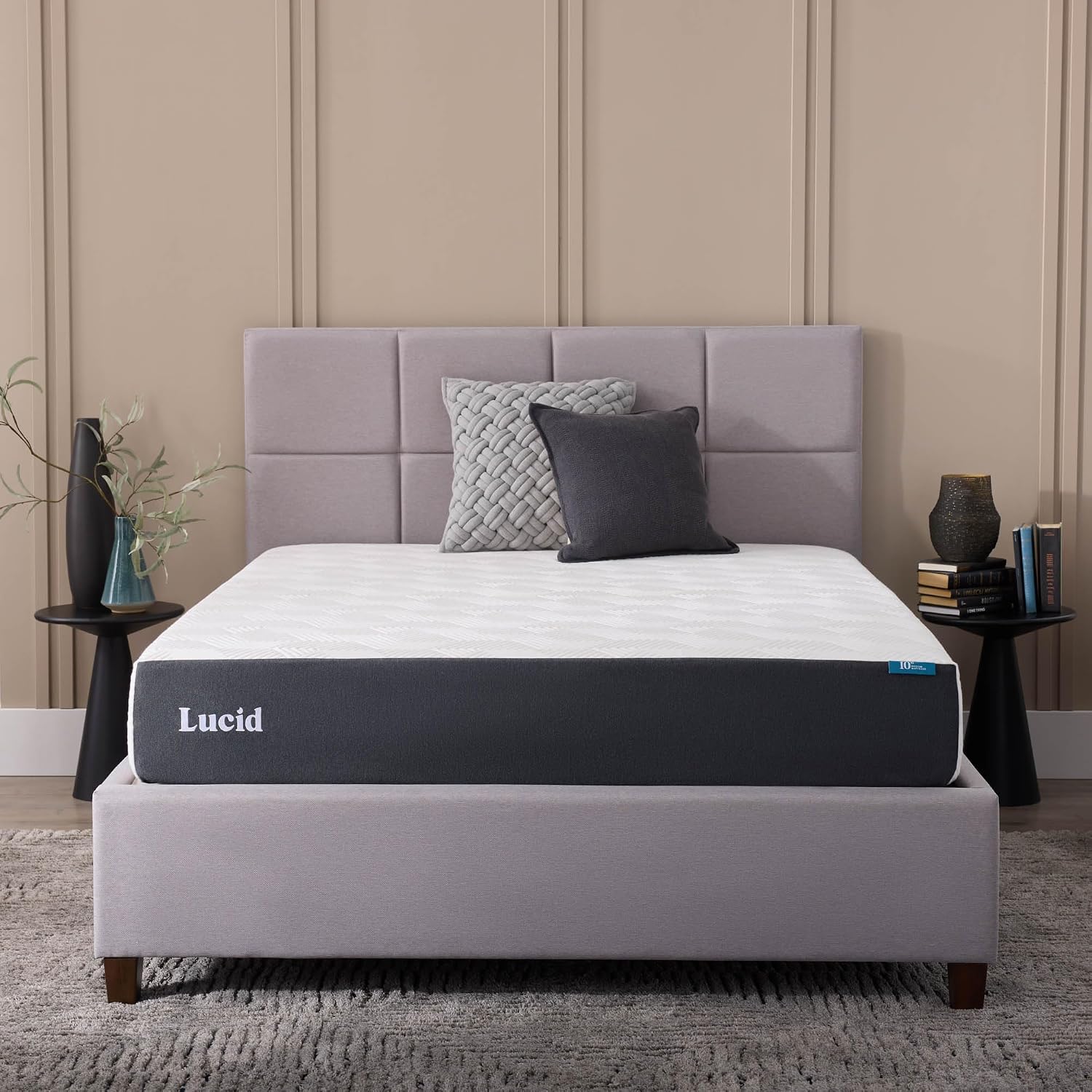 Memory Foam Mattress - Single 10 inch Medium Firm