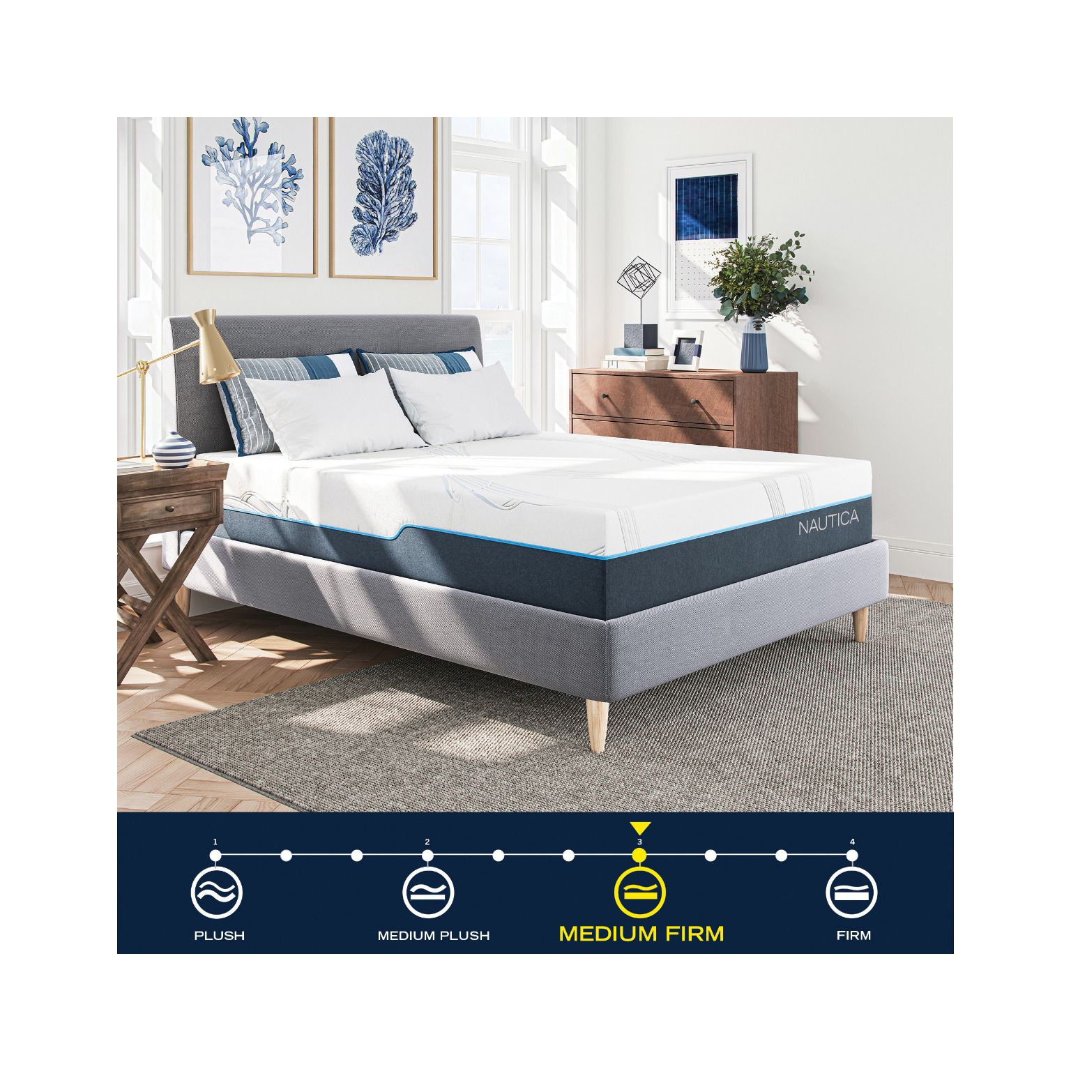 Memory Foam Mattress - Single 12 inch Firm Support