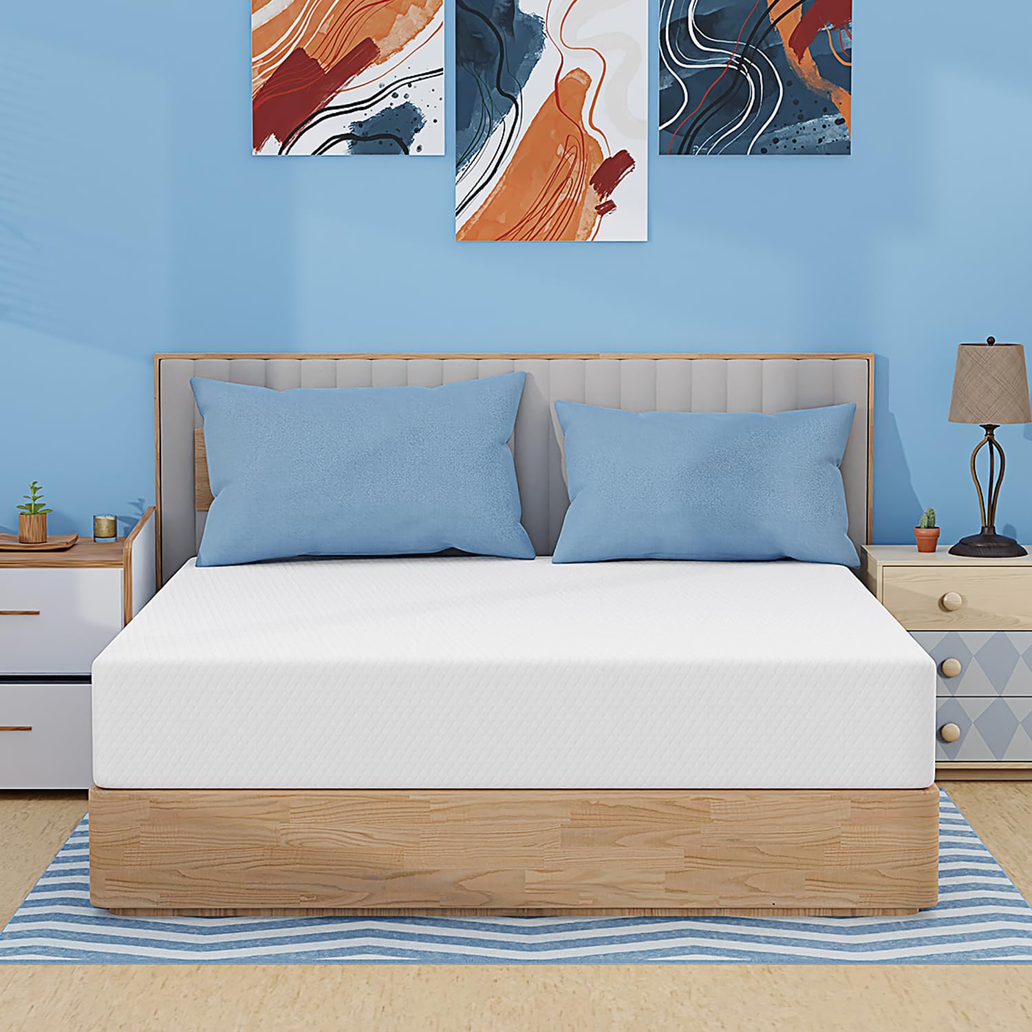 Memory Foam Mattress - Single 12 inch Medium Firm