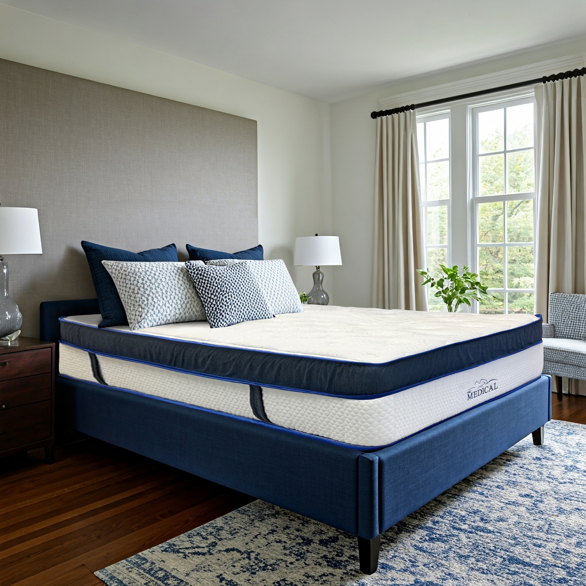 Memory Foam Mattress - Single 14 inch Cooling