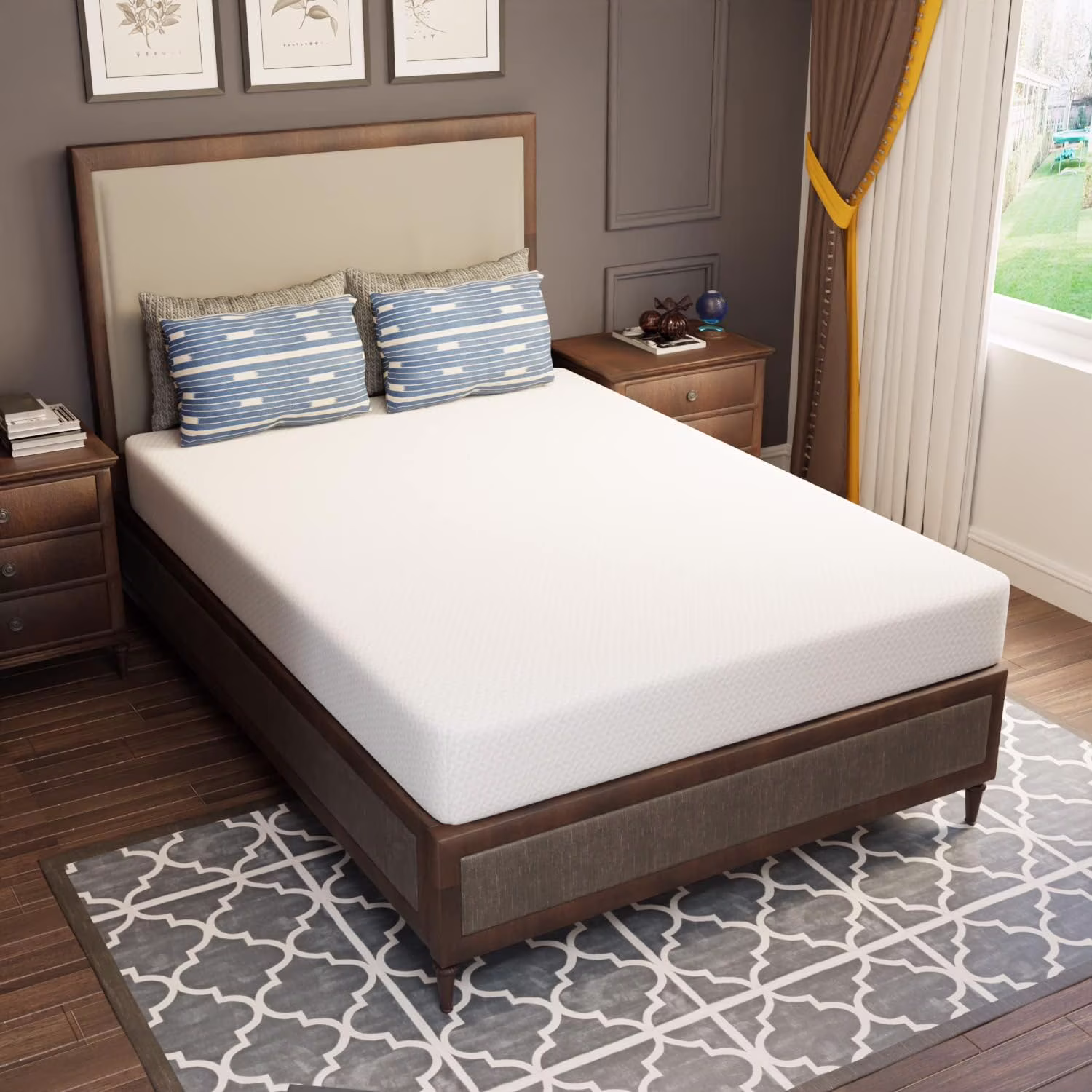 Memory Foam Mattress - Single 8 inch Cooling