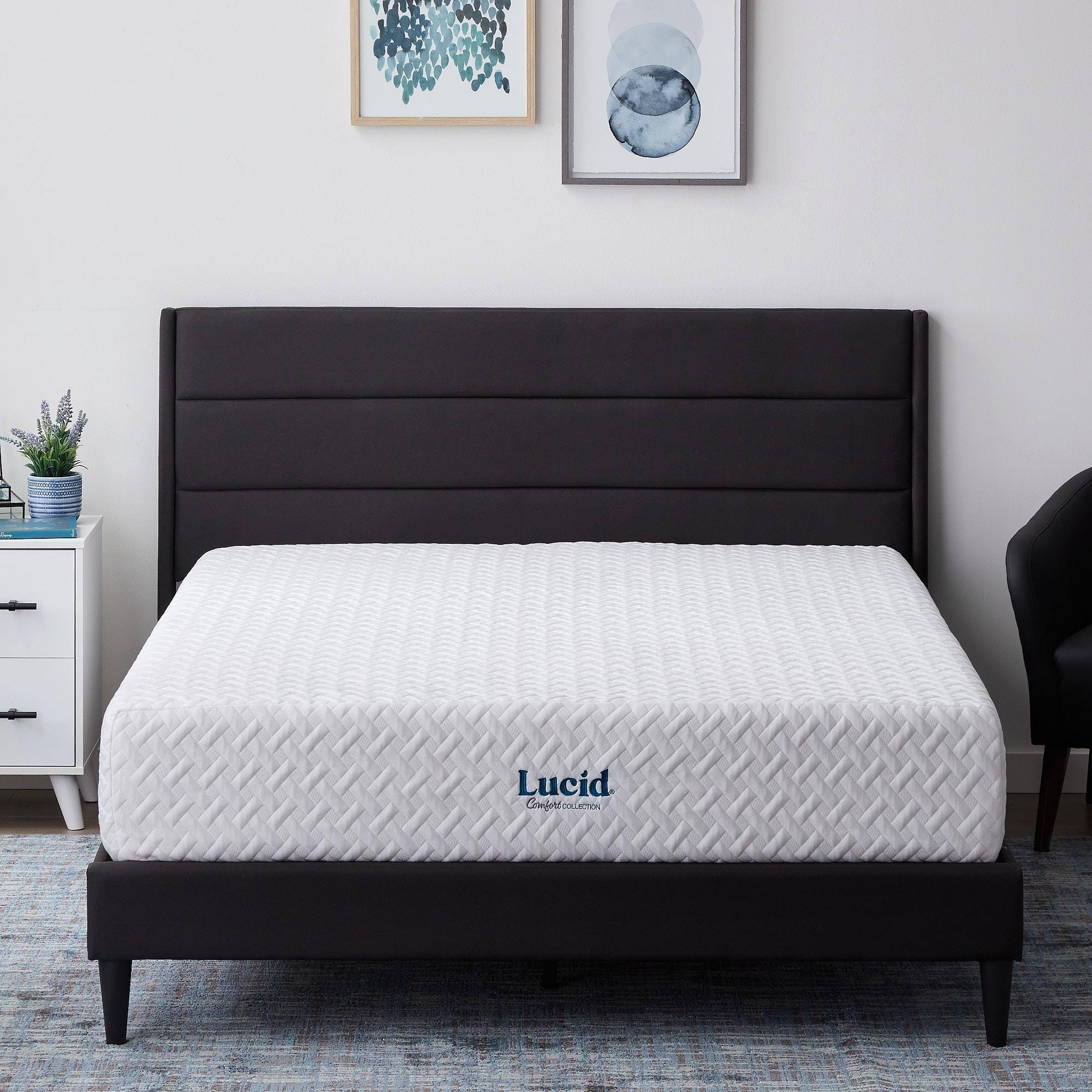 Memory Foam Mattress - Single 8 inch Plush