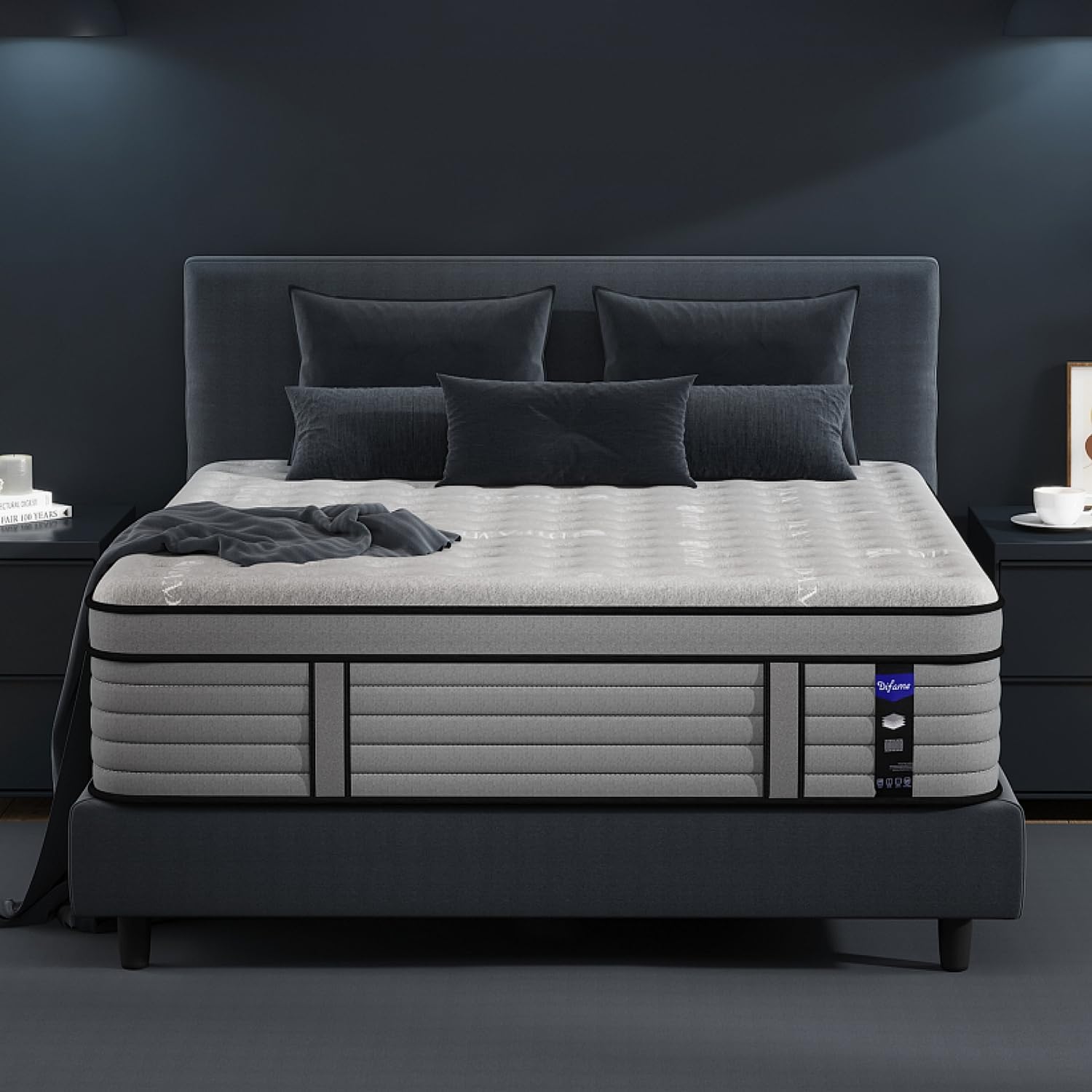 Memory Foam Mattress - Super King 14 inch Firm Support