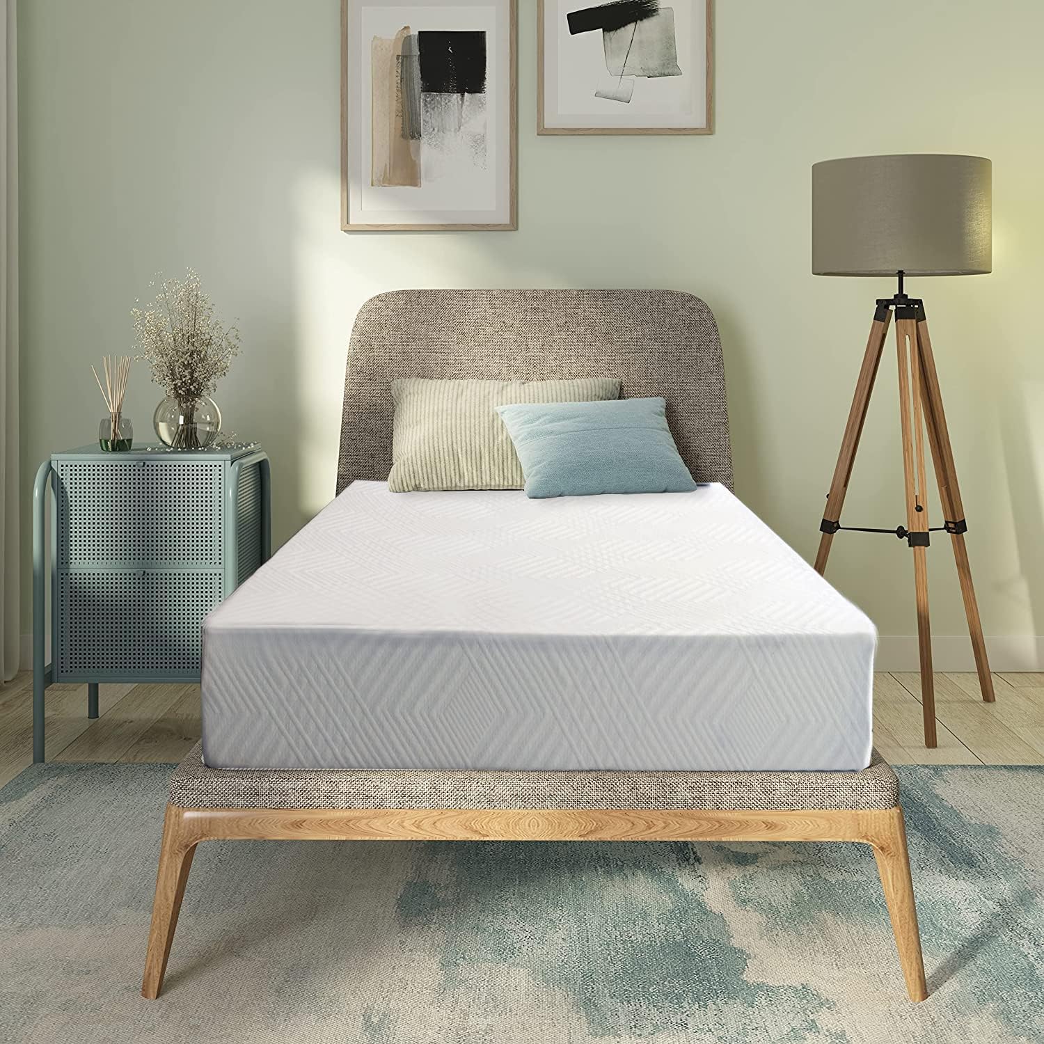 Memory Foam Mattress - Twin XL 10 inch Hypoallergenic