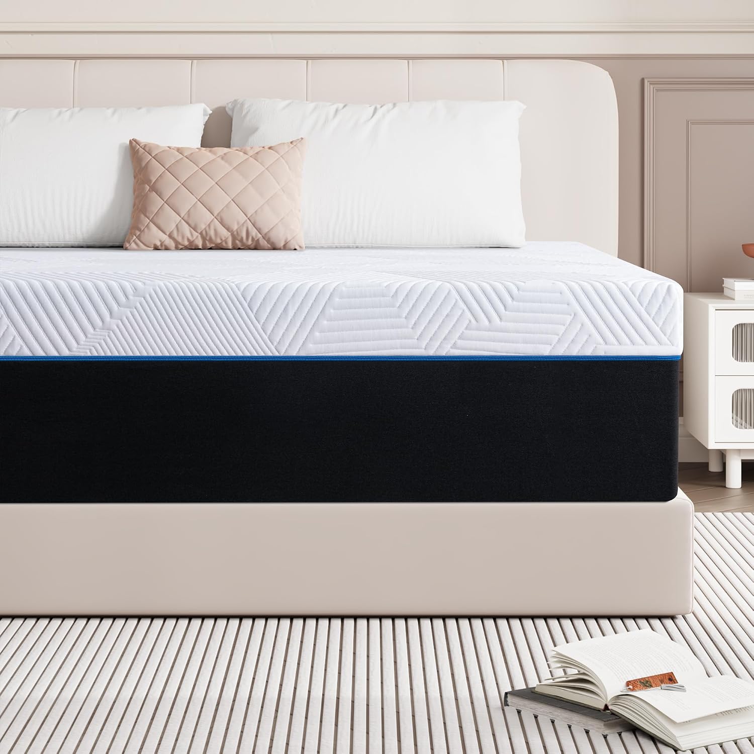 Memory Foam Mattress - Twin XL 10 inch Medium Firm