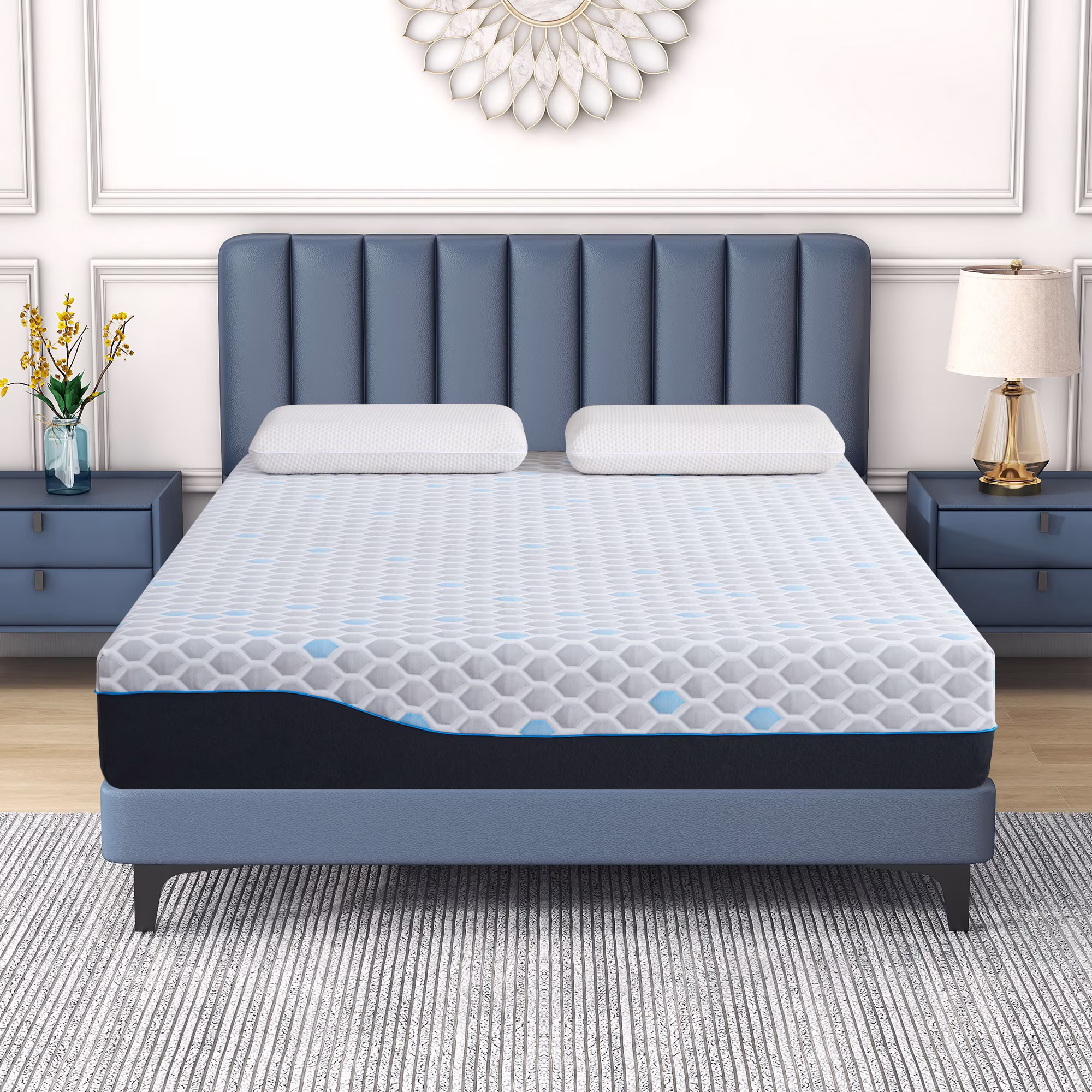 Memory Foam Mattress - Twin XL 10 inch Medium Firm