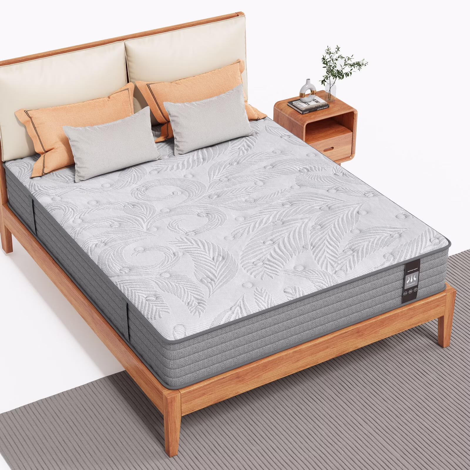 Memory Foam Mattress - Twin XL 12 inch Cooling
