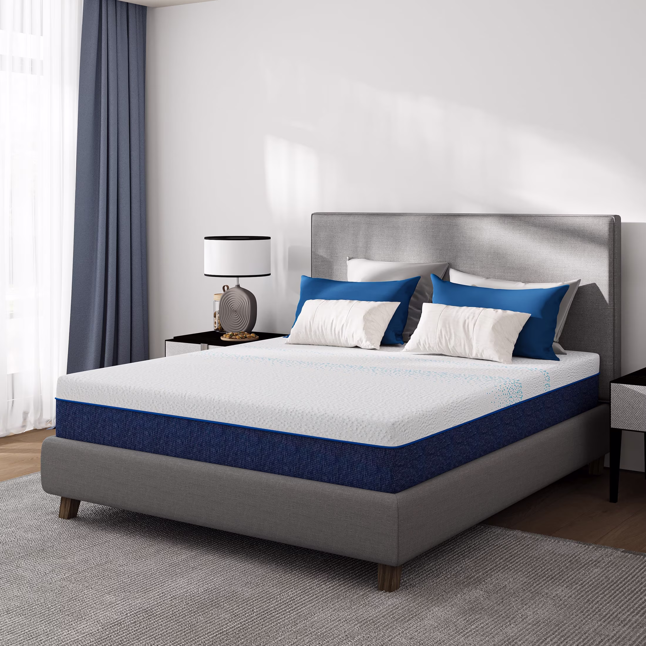 Memory Foam Mattress - Twin XL 12 inch Plush