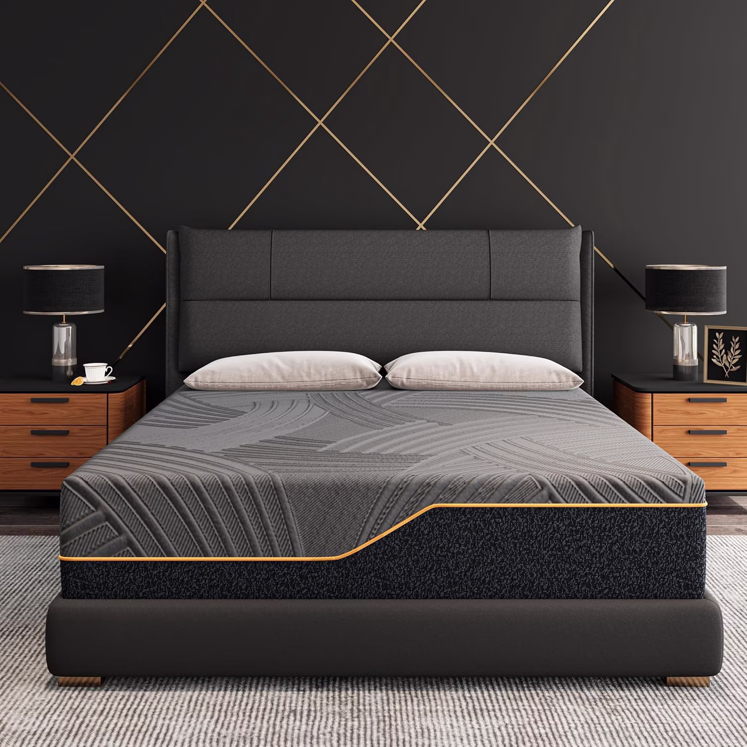 Memory Foam Mattress - Twin XL 14 inch Medium Firm