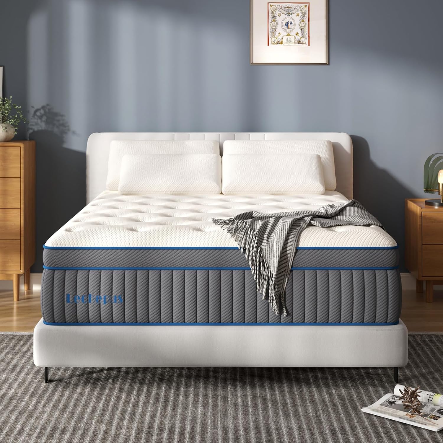 Memory Foam Mattress - Twin XL 14 inch Plush