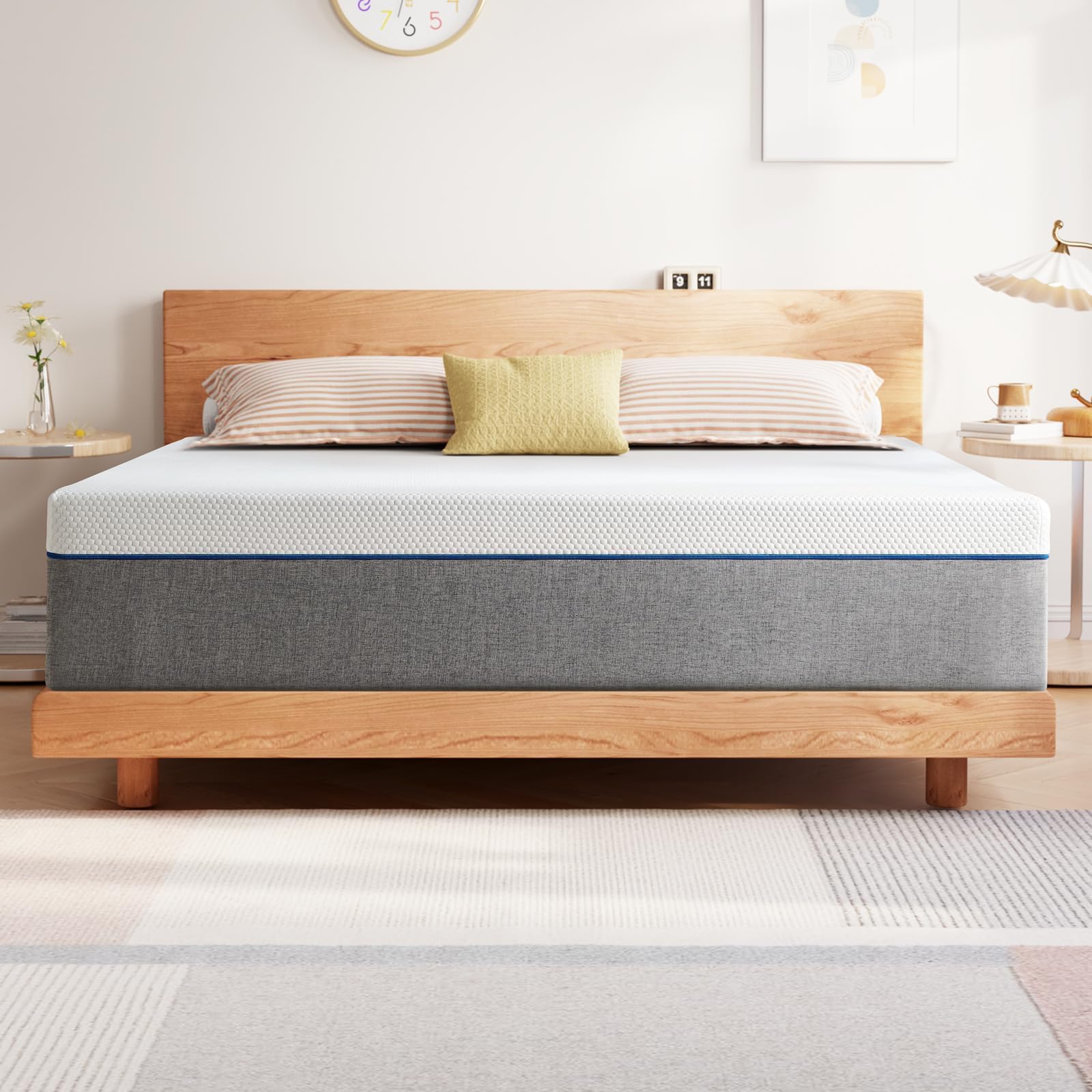 Memory Foam Mattress - Twin XL 6 inch Medium Firm