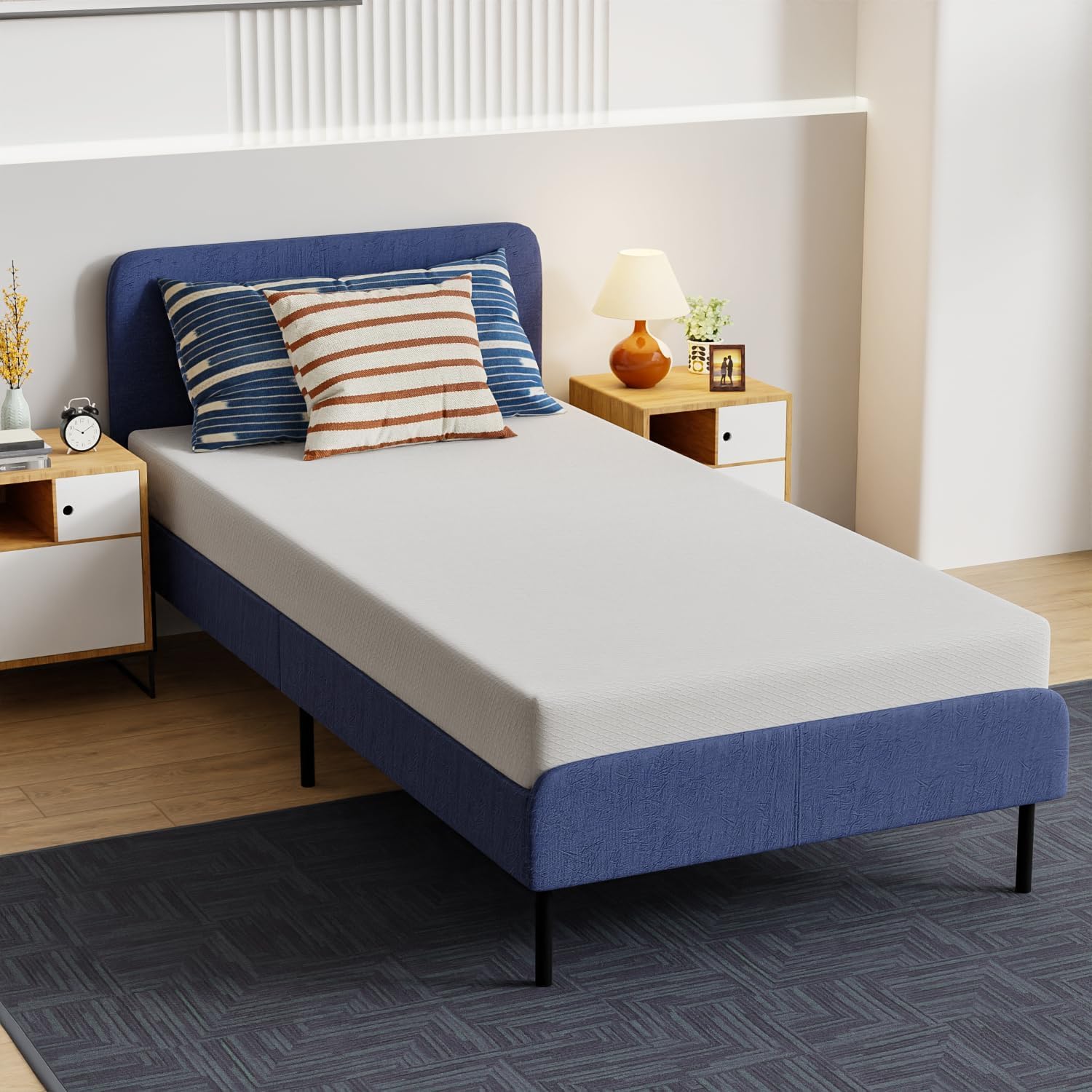 Memory Foam Mattress - Twin XL 6 inch Medium Firm