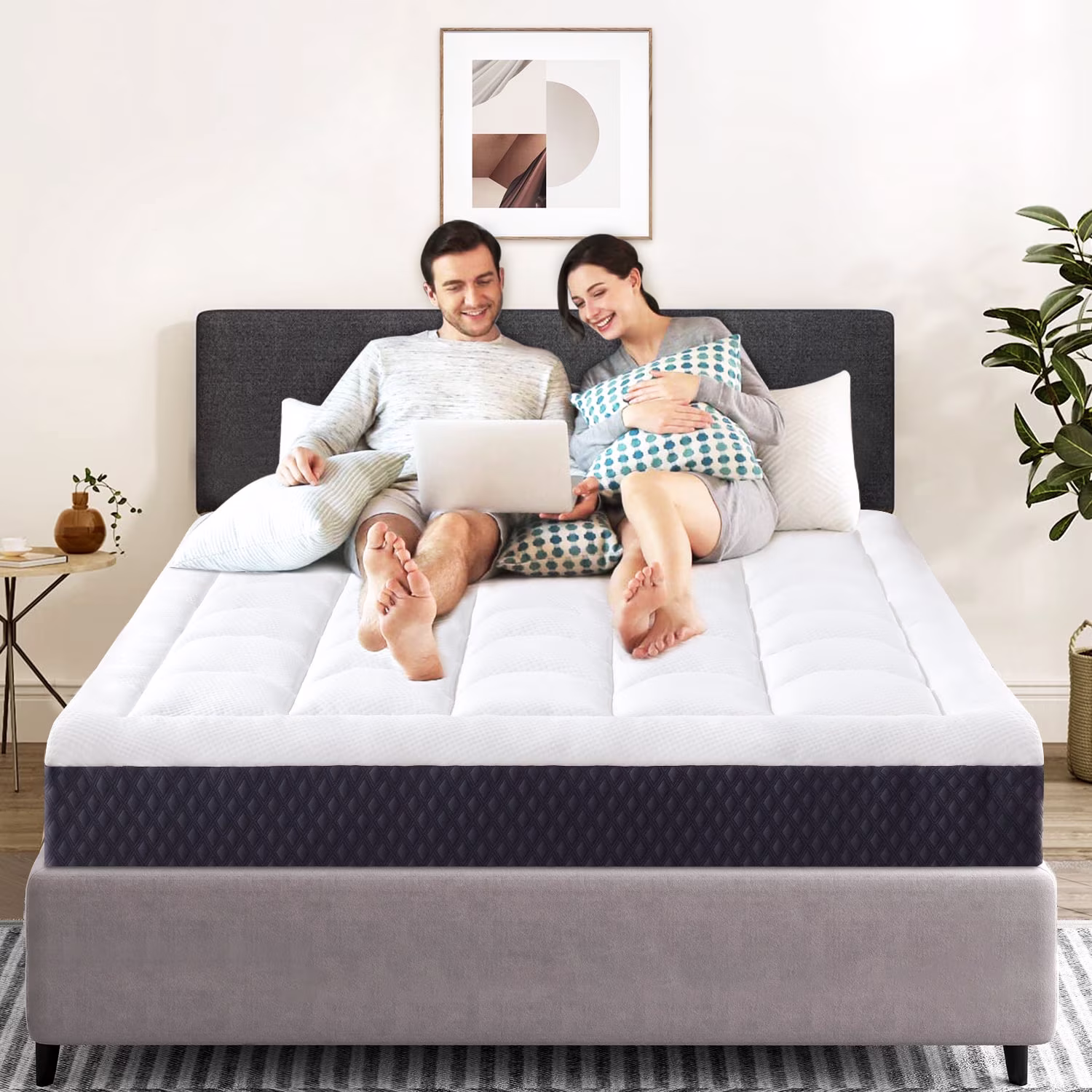 Memory Foam Mattress - Twin XL 8 inch Medium Firm